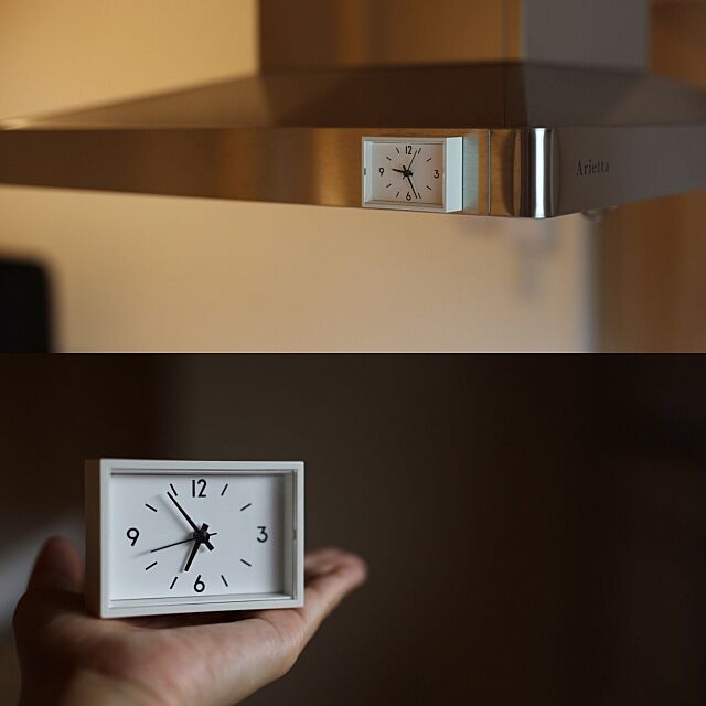 シンプルなフォルムにキュン♡無印良品の「駅の時計」