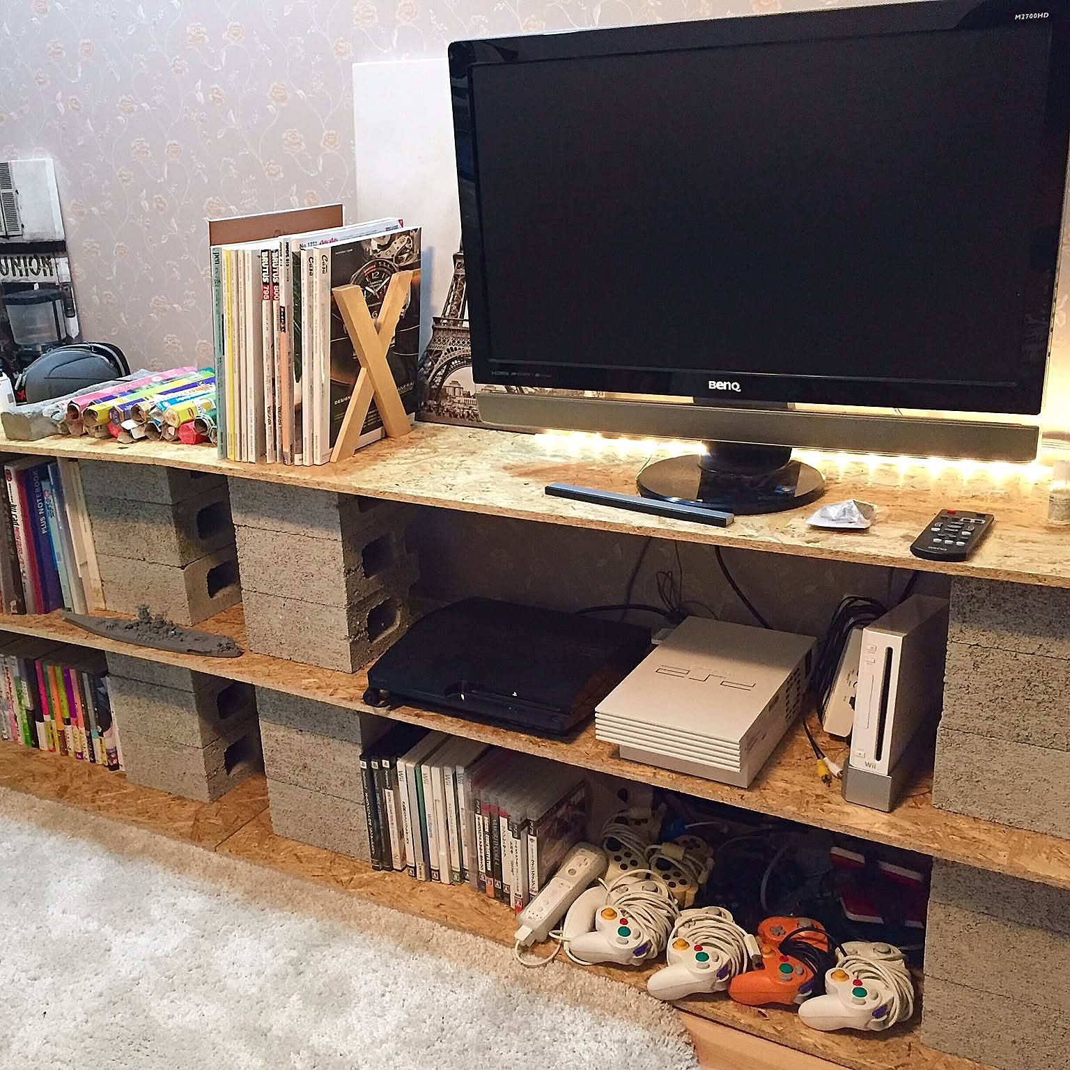 気軽にはじめるDIY☆素材が魅力のコンクリートブロック活用術