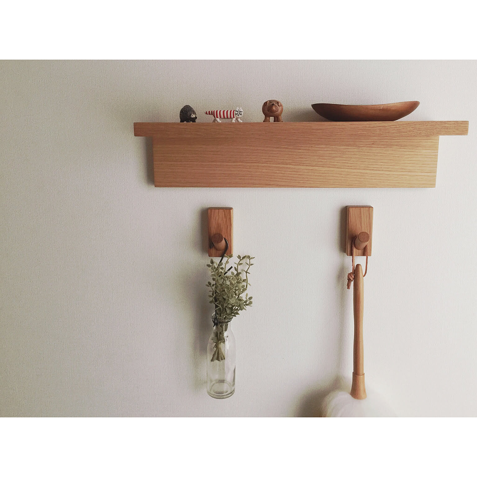 わずかな空間も活用できる♡無印良品の壁に付けられる家具 わずかな空間も活用できる♡無印良品の壁に付けられる家具