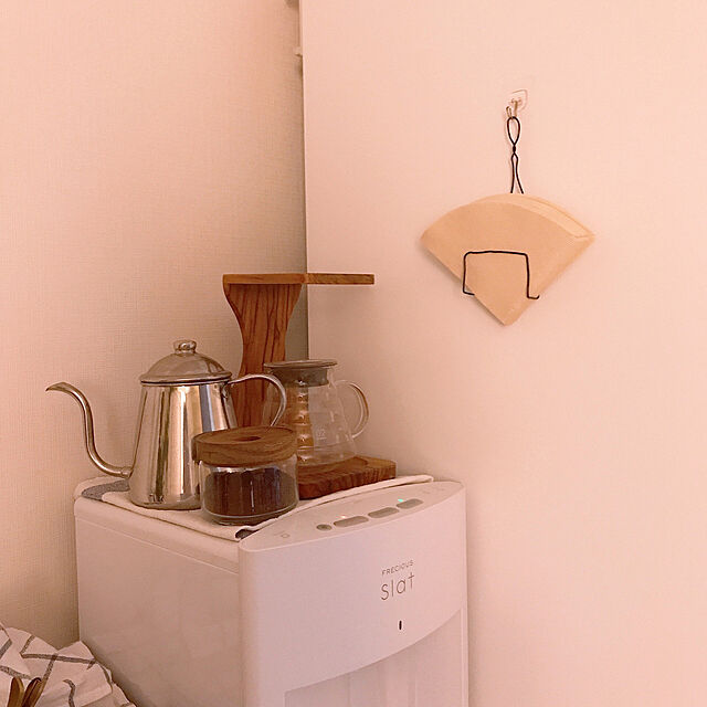 「ワイヤー1本＆ペンチひとつでつくれるシンプルなコーヒーフィルターケース」 by mizukimiさん