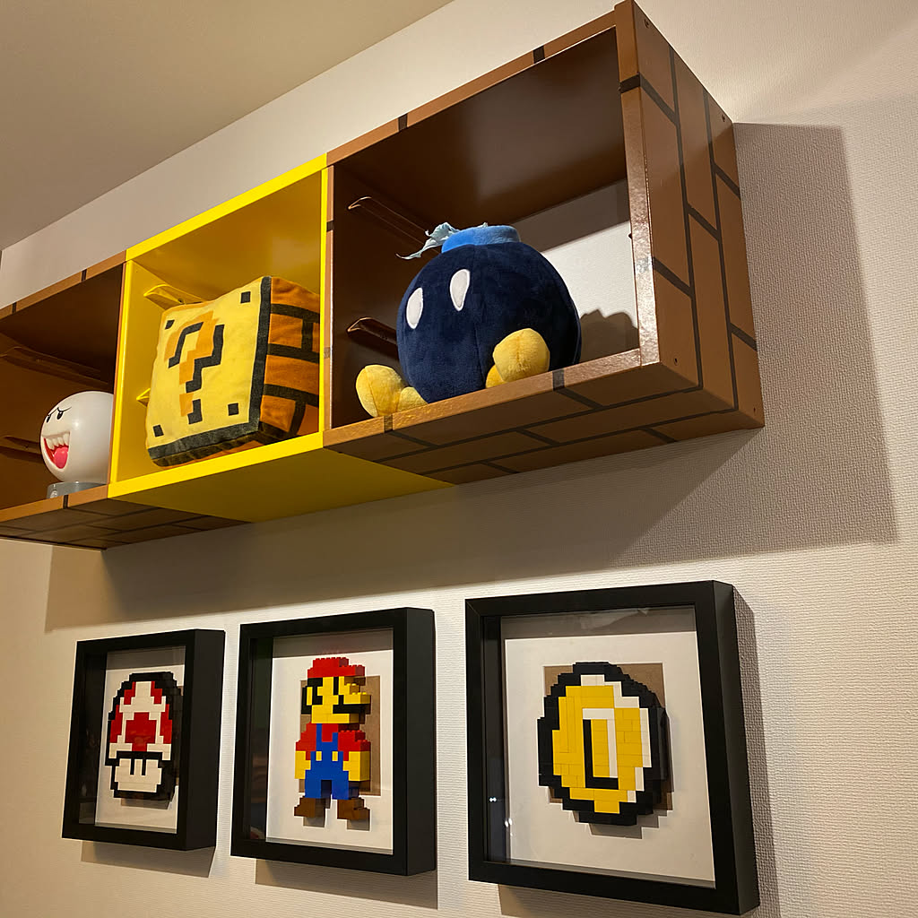 Pixel Mario Decor