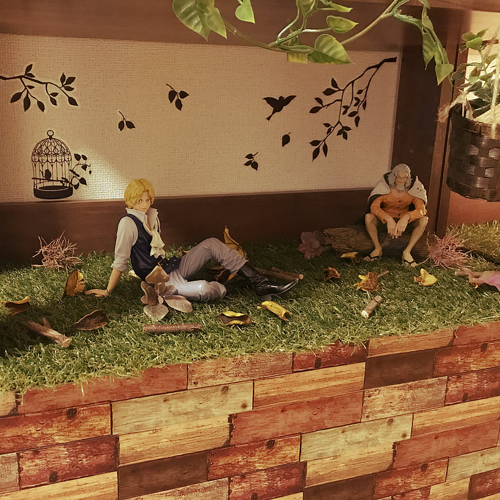 One Piece themed cozy corner