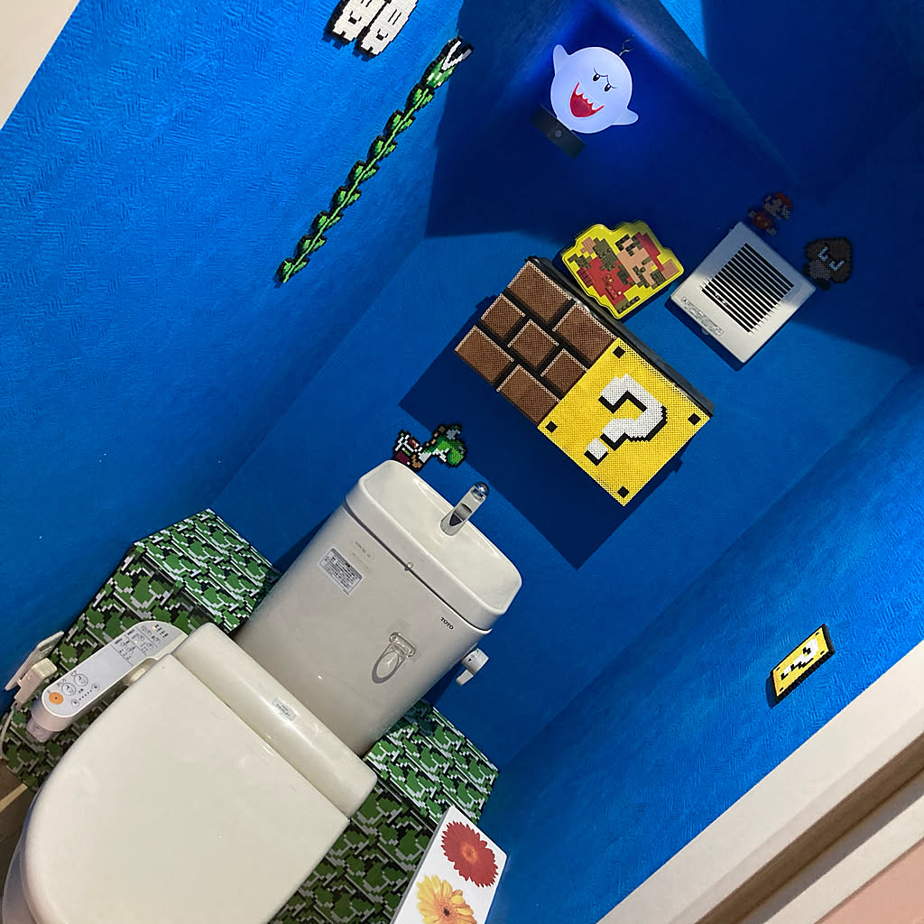 Mario Bros. Bathroom