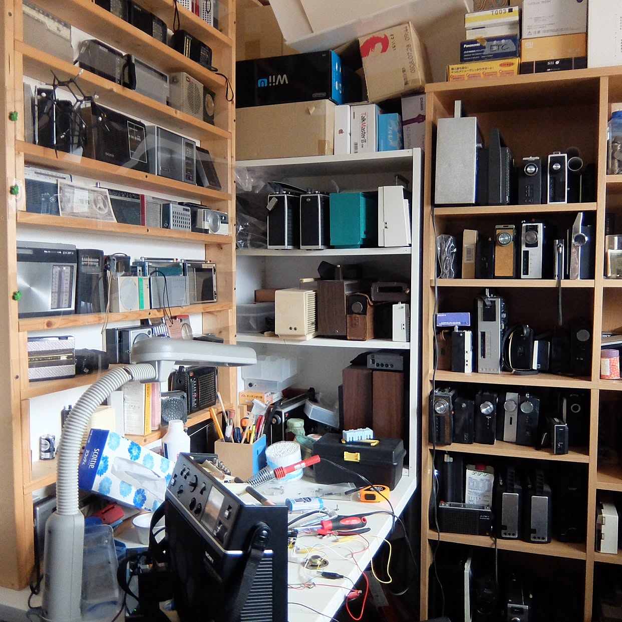 部屋全体/納戸/男の趣味部屋/ラジオのインテリア実例 20150506 213955 ｜ RoomClip（ルームクリップ）