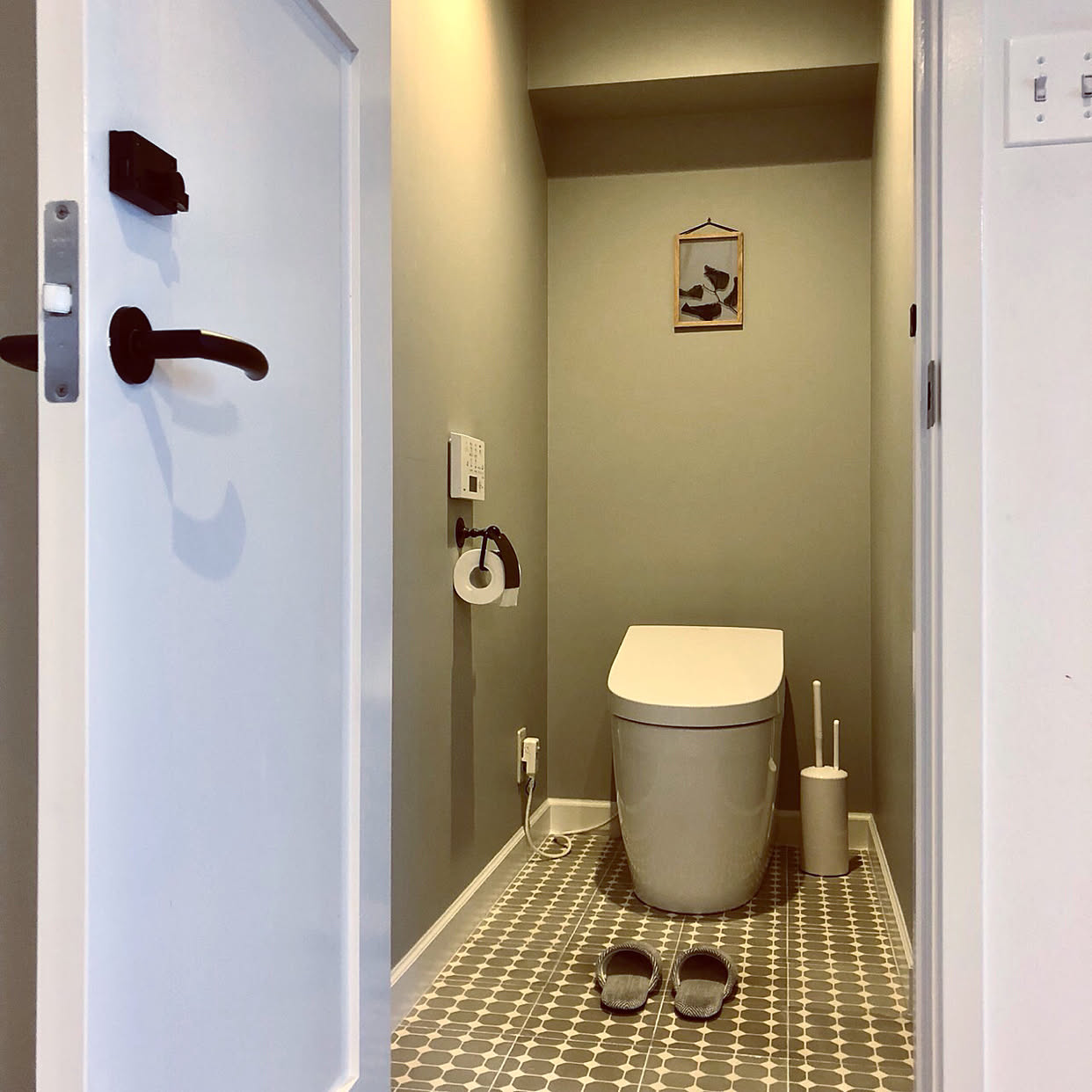 バス/トイレ/タイル/タイル貼りの床/床 タイル/トイレのインテリア実例 20180815 065600 ｜ RoomClip