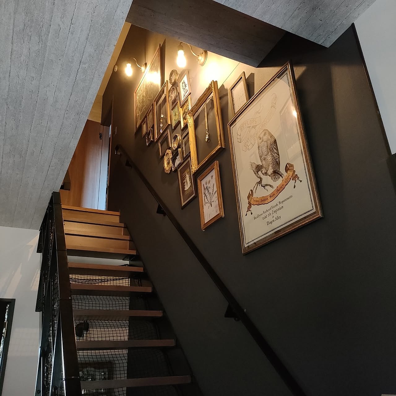 ハリーポッター イベント限定 3Dアート 絵画ホグワーツ城額縁壁掛け立体