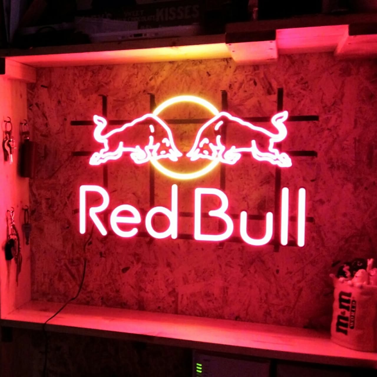 RedBull レッドブル さ迷う LED ネオン 看板インテリア RedBull レッドブル さ迷う LED ネオン 看板インテリア