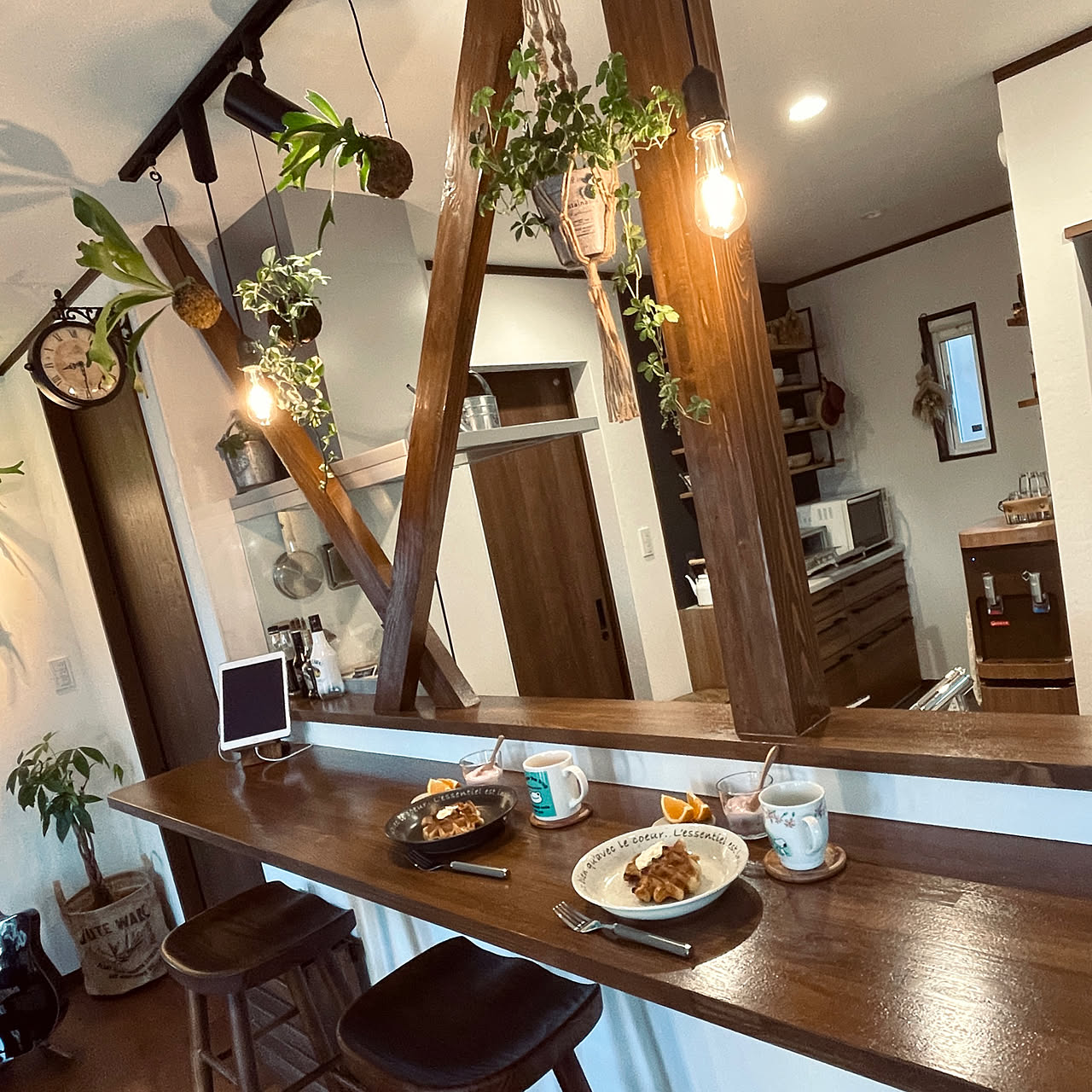 ポーリッシュポタリー スツール いちご 観葉植物 朝ごはんのおすすめ商品とおしゃれな実例 ｜