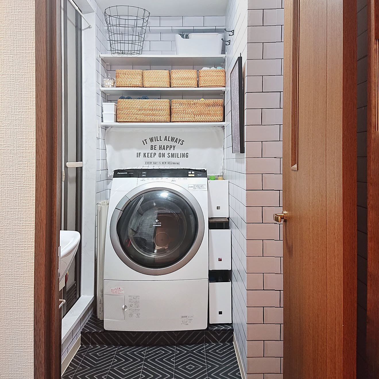 バス/トイレ/洗濯機まわりの収納/DIY棚/洗剤置き場/洗濯機横の棚&hellip;などのインテリア実例 20191112 225518
