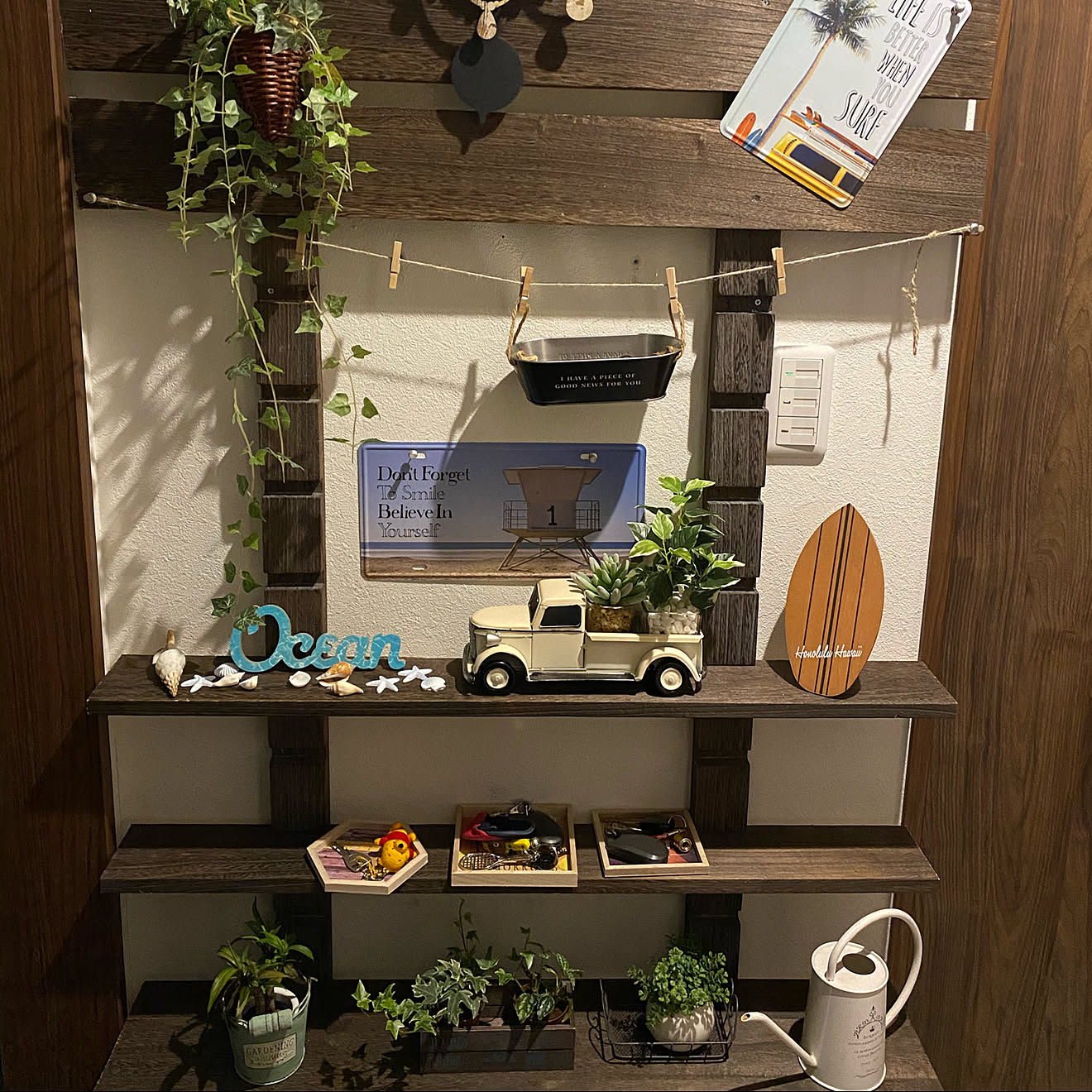 観葉植物/100均/DIY/フェイクグリーン/ニトリ&hellip;などのインテリア実例 20200530 202422