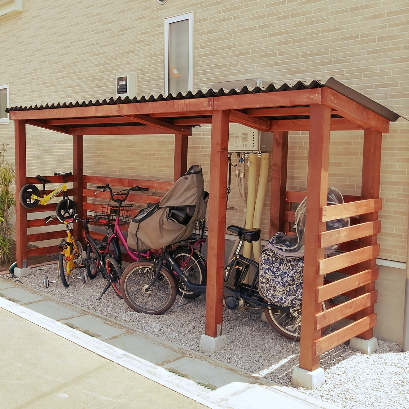自転車 部屋 diy