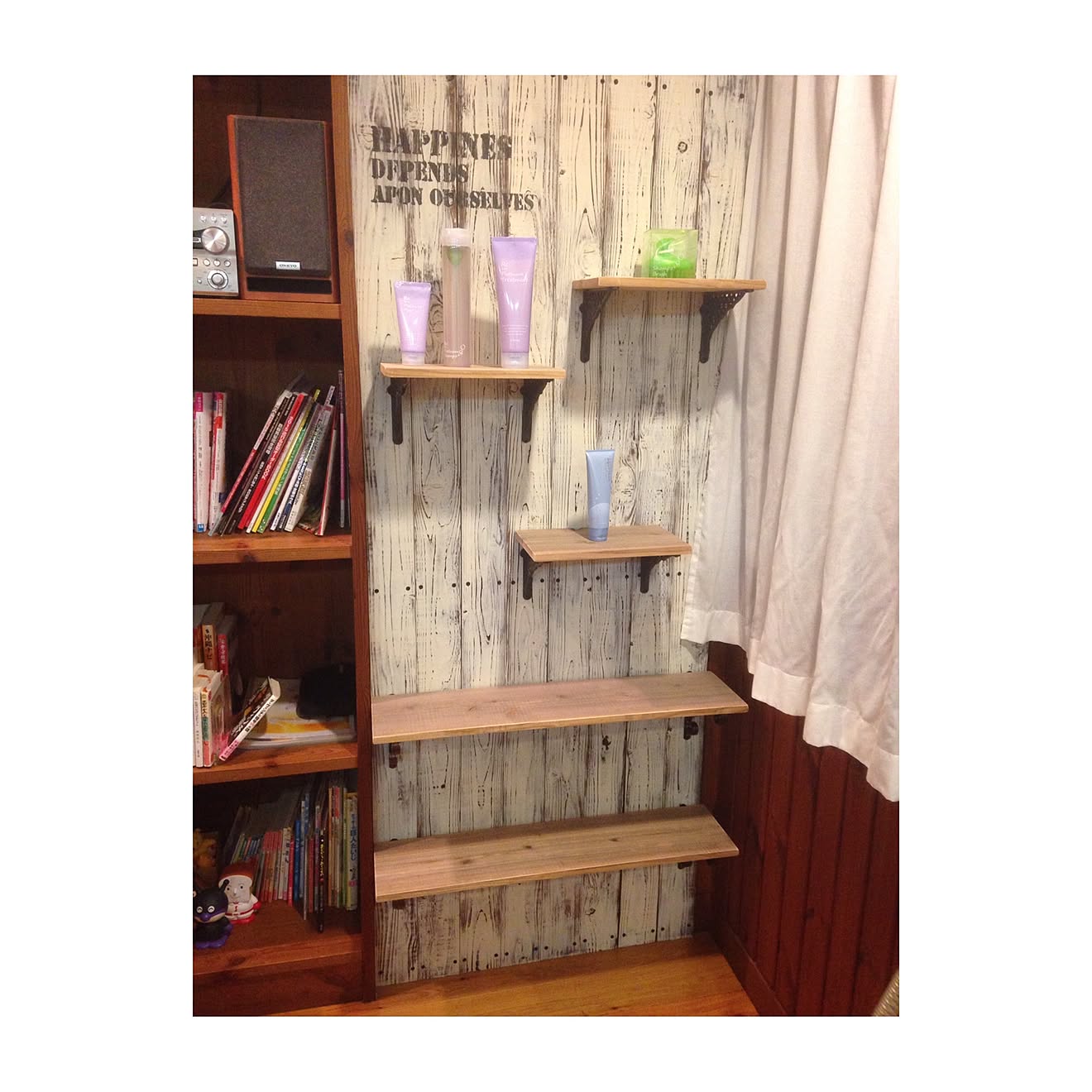 棚/美容院/ハンドメイド/DIY/ヴィンテージ&hellip;などのインテリア実例 20150609 071539 ｜ RoomClip