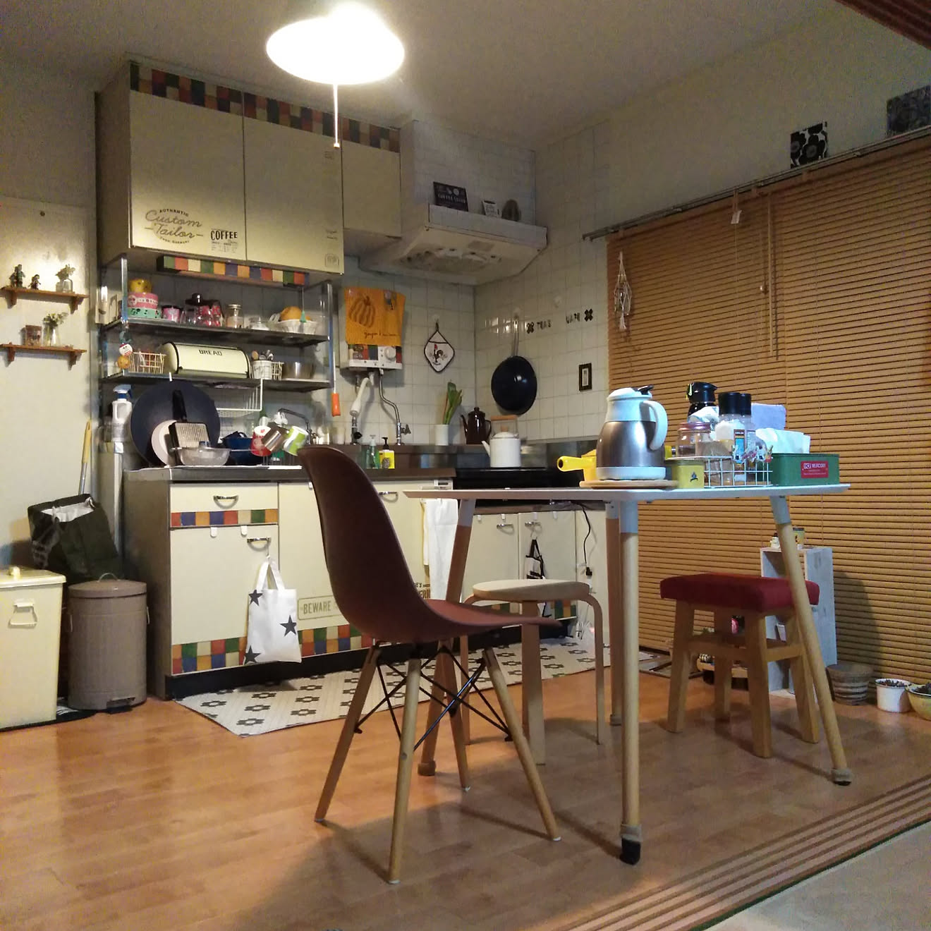 キッチン/椅子/団地/団地部/団地生活&hellip;などのインテリア実例 20181008 230258 ｜ RoomClip（ルームクリップ）