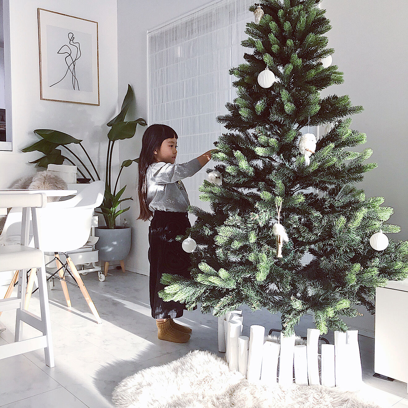 クリスマスツリー 180cm/クリスマス雑貨/クリスマスインテリア2020/クリスマス/クリスマスツリーなどのインテリア実例