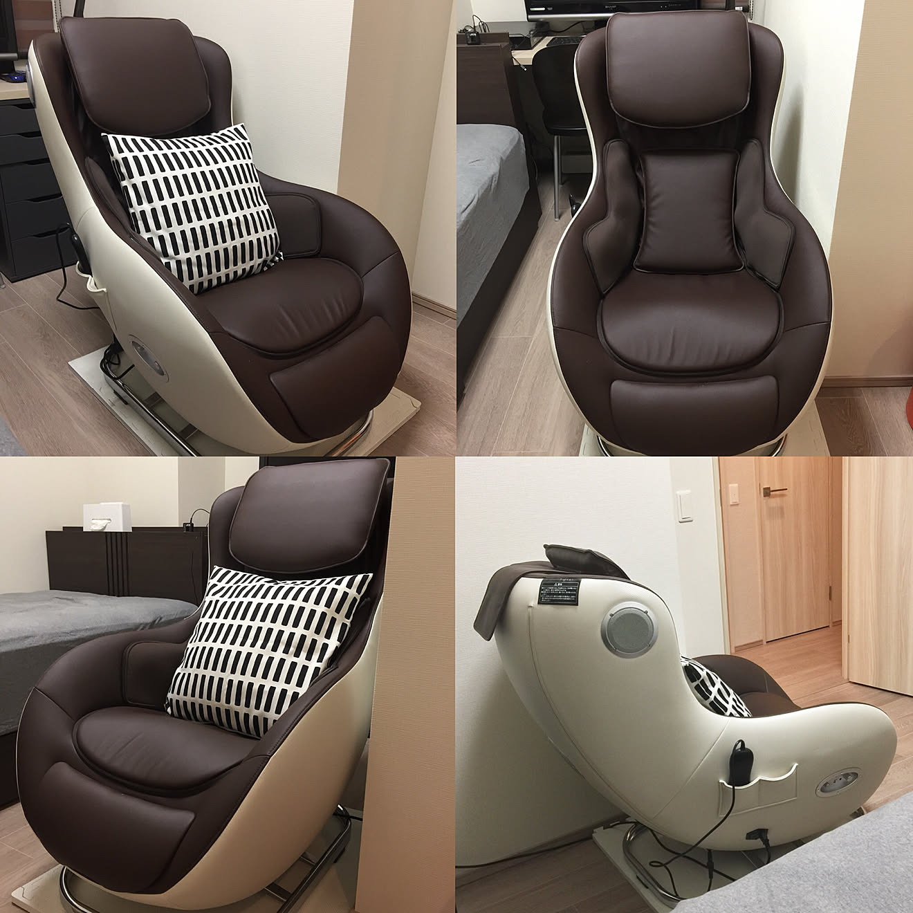 アルテック クッションカバー/マッサージチェア/マンション/フジ医療器/ロースタイルマッサージチェア&hellip;などのインテリア実例 2017