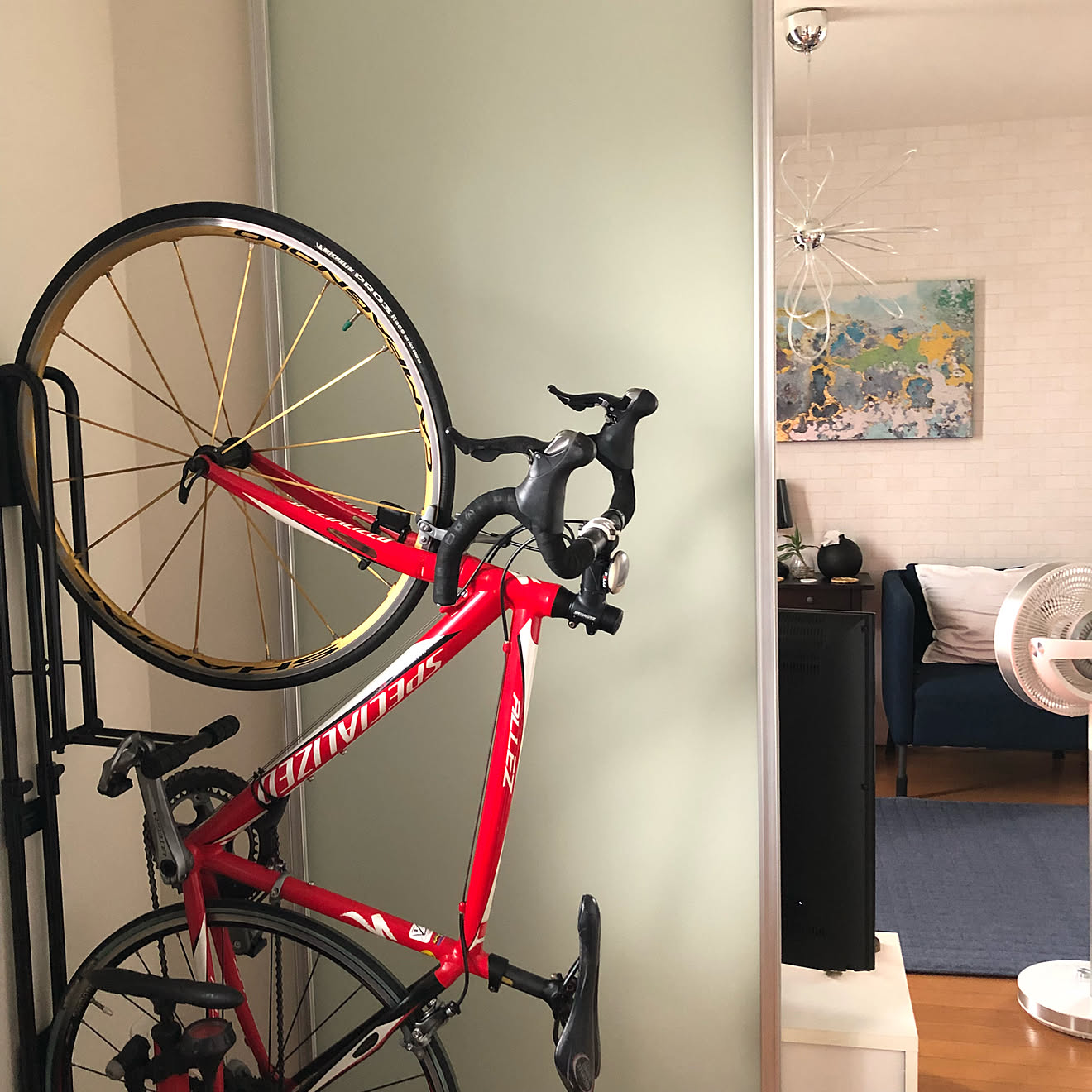 賃貸 自転車 室内