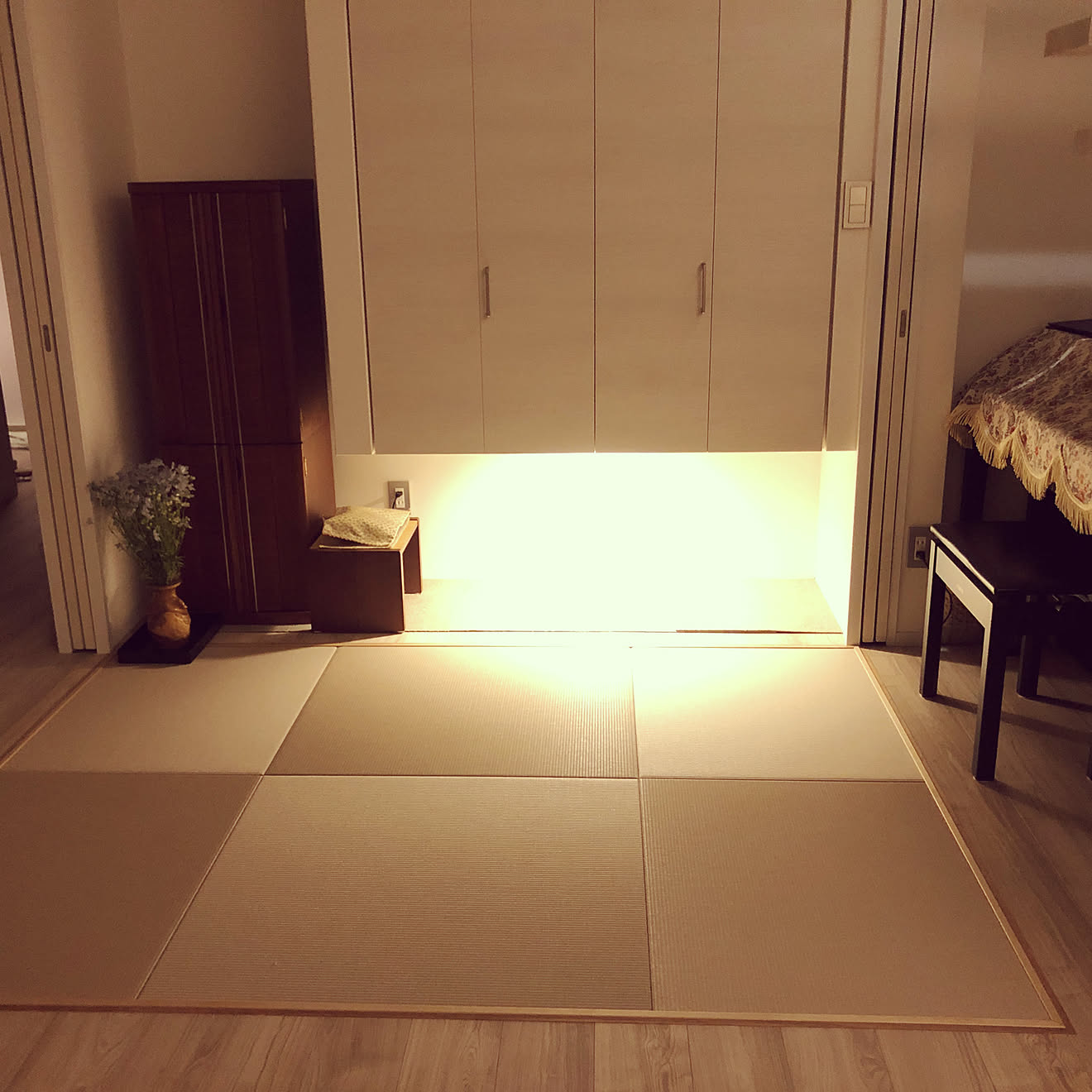 階段下ピアノ/客間にもなる/ドアで仕切れば4.5畳/3畳の畳コーナー/お仏壇のある家&hellip;などのインテリア実例 20200528 19