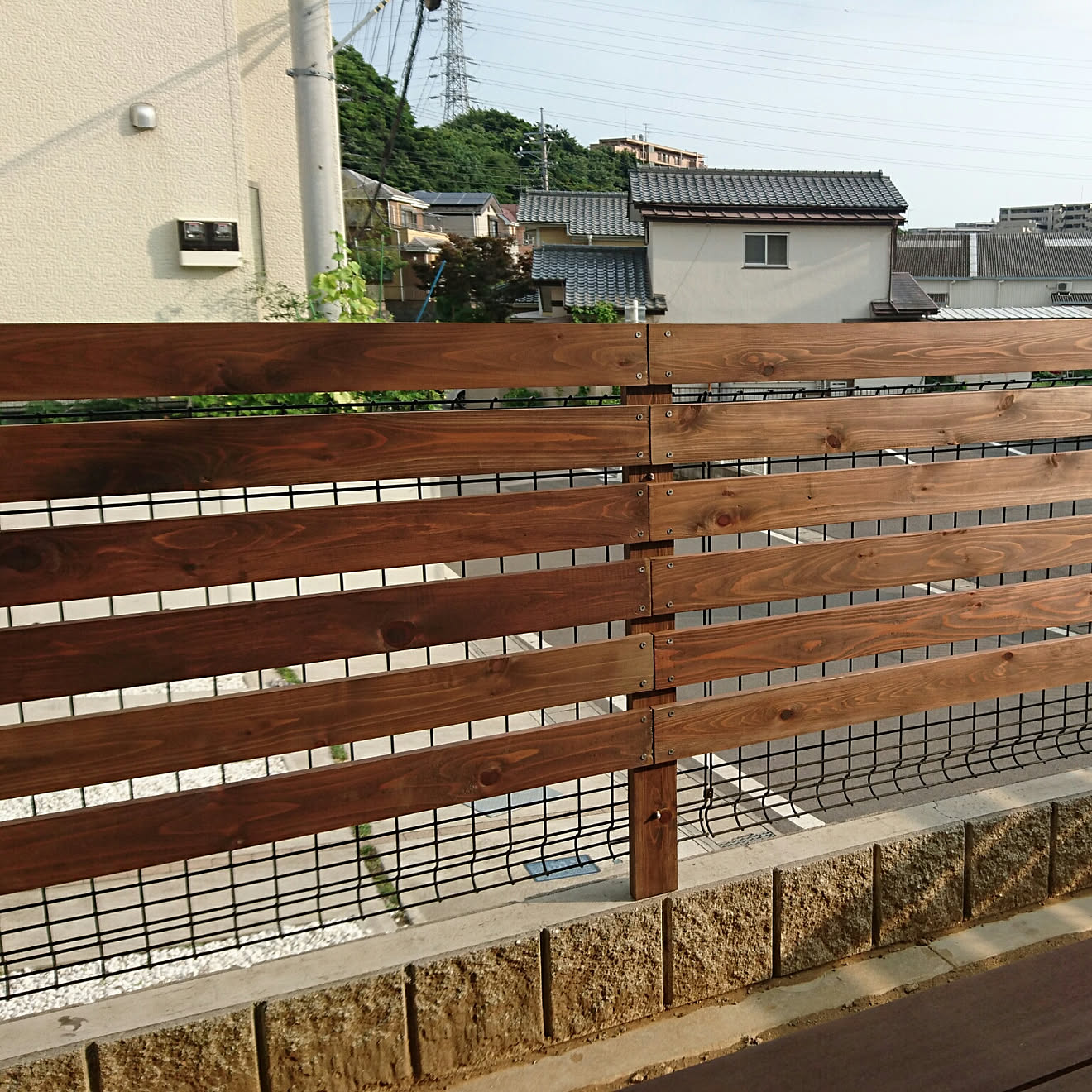 玄関/入り口/DIY/日替わり投稿企画!水曜日/ウッドフェンス/木工ランドさん&hellip;などのインテリア実例 20170726 0838
