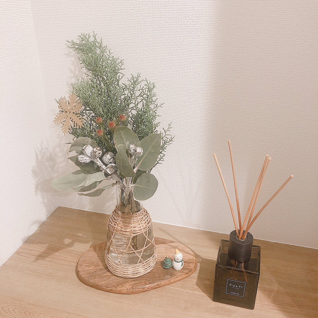 クリスマス/雑貨/ナチュラル/北欧/枝物&hellip;などのインテリア実例 20191115 074500 ｜ RoomClip（ルームクリップ）