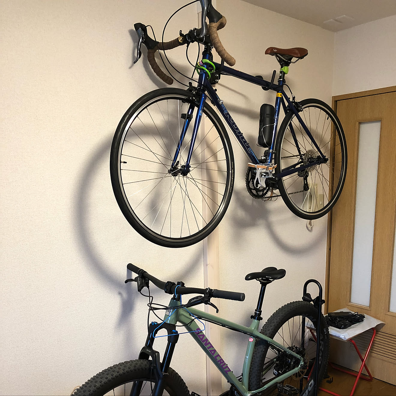 自転車 天井