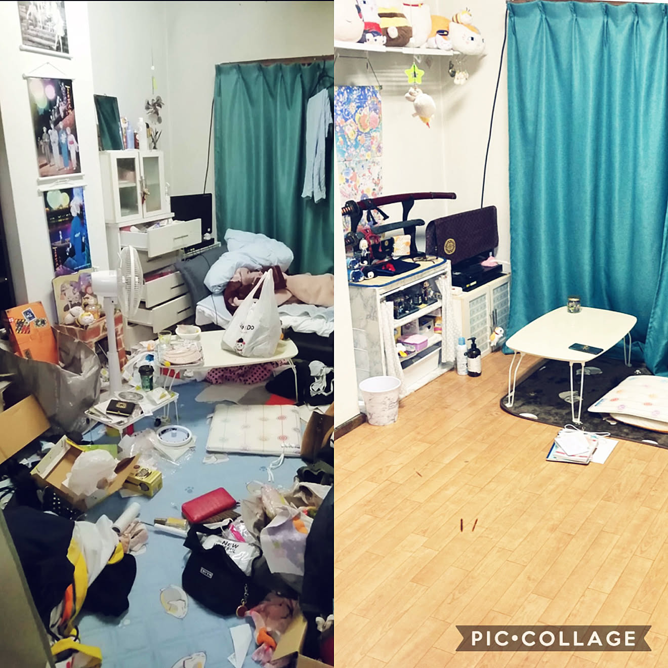 一人暮らし/汚部屋改造計画/オタク部屋/断捨離中/部屋全体...などのインテリア実例 20201109 220507 ｜ RoomClip（ルームクリップ）