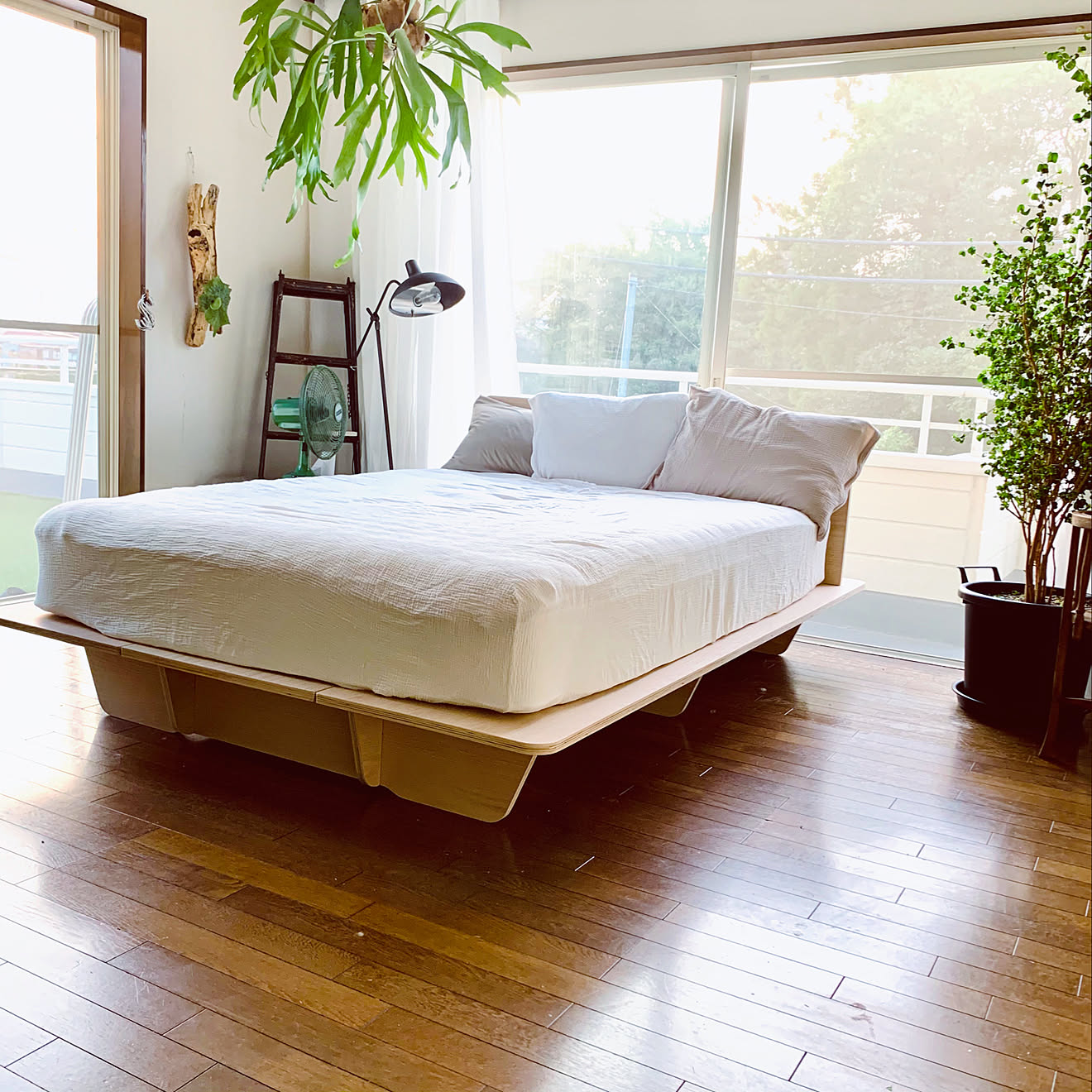 コアラベッドフレーム/コアラマットレス/組み立て簡単/ベッドフレーム/寝室...などのインテリア実例 20200816 0550