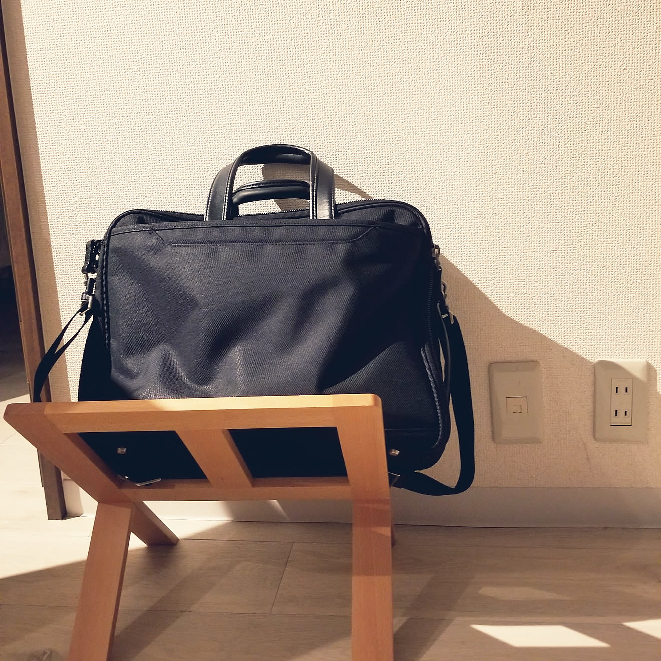 無印良品/玄関/入り口/ナチュラル/かばん置き/シンプルな暮らし&hellip;などのインテリア実例 20190615 234646