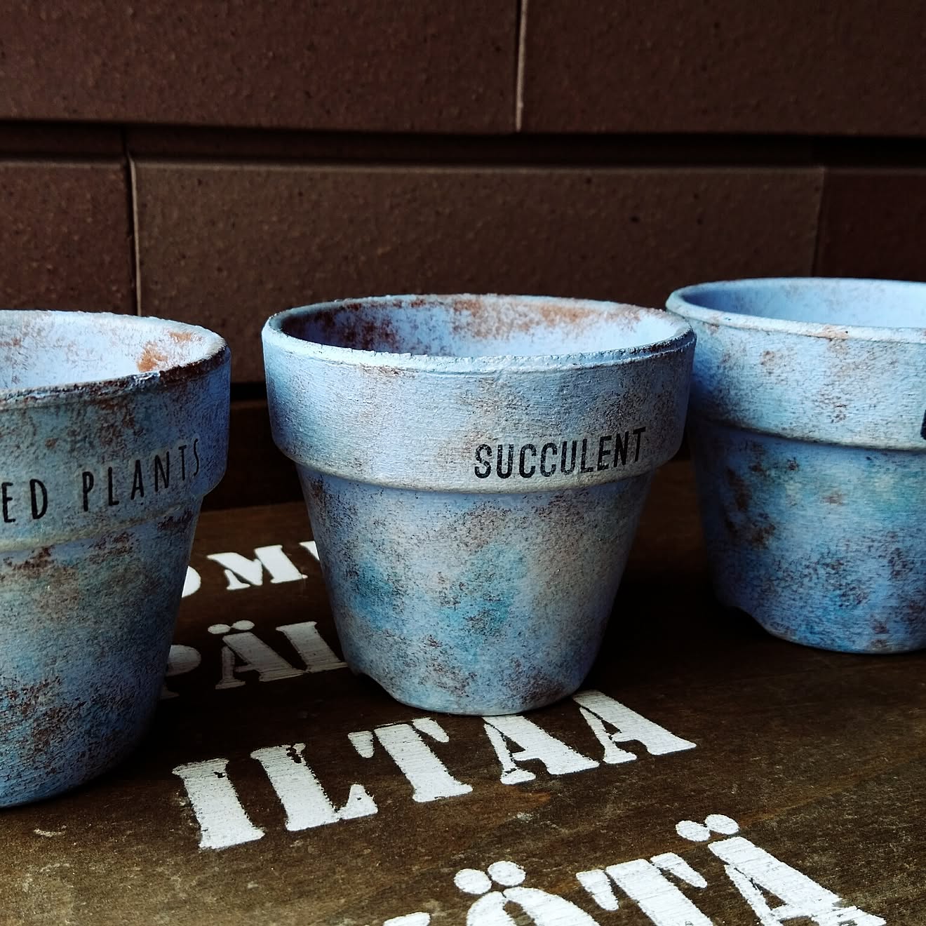 リメイク鉢 ポテポテクリーム カワイイ❤️ No.438 鉢・プランター