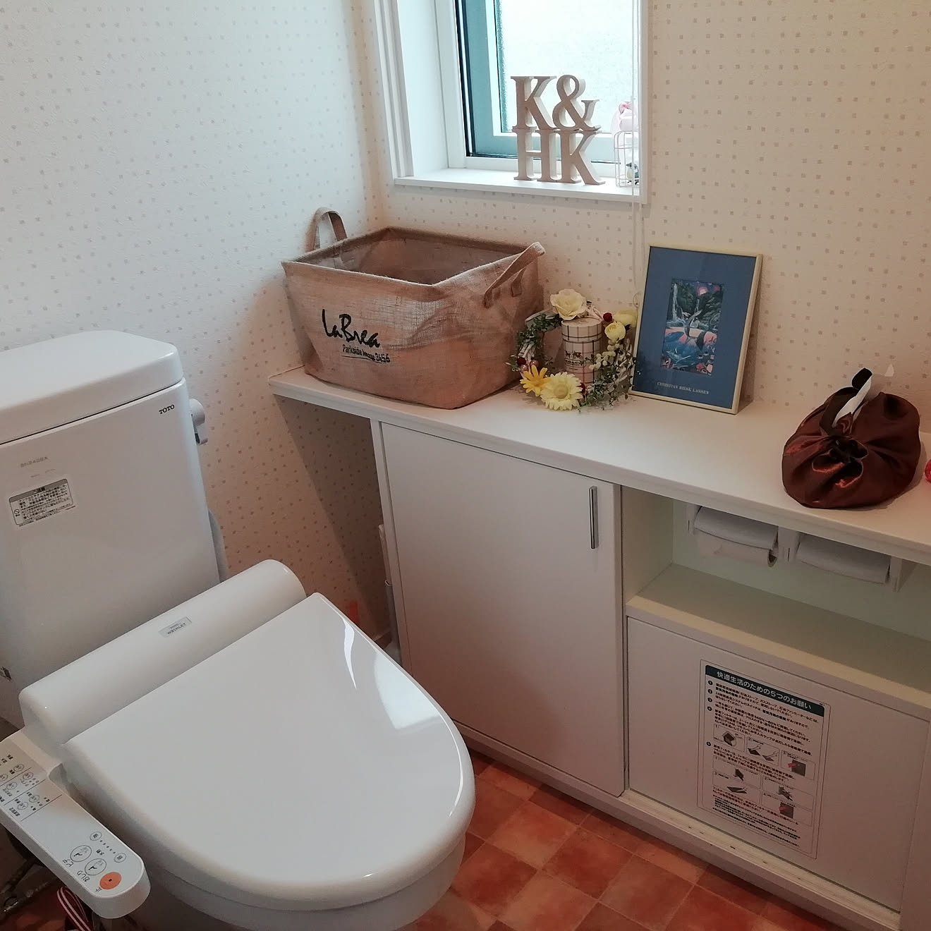 バス/トイレ/トイレットペーパーの収納/トイレットペーパー収納/100均アイテム/ダイソー100均&hellip;などのインテリア実例 2018