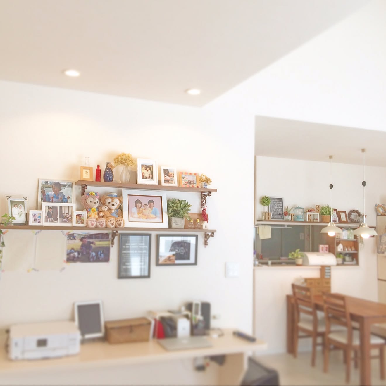 写真立て/飾り棚/100均/DIY/3COINS&hellip;などのインテリア実例 20150702 160040 ｜ RoomClip