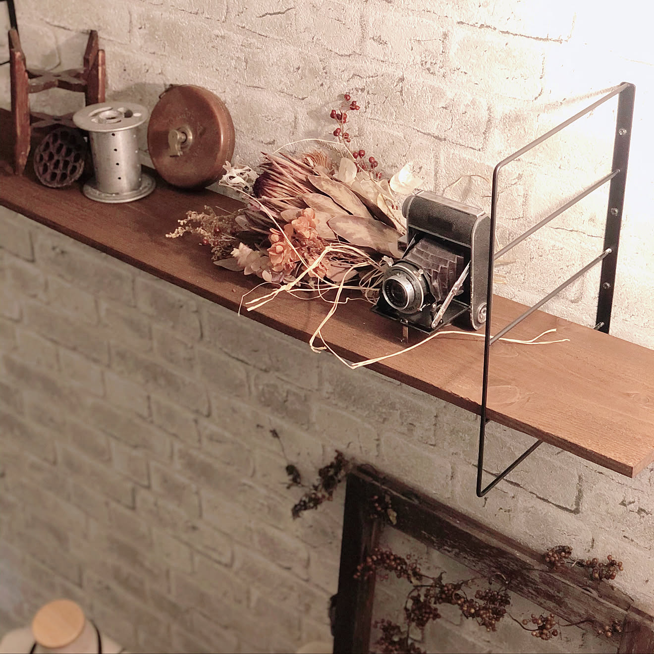 ダイソーアイアン/ダイソー/中古住宅/新生活フェス2021/DIY棚&hellip;などのインテリア実例 20210512 205121