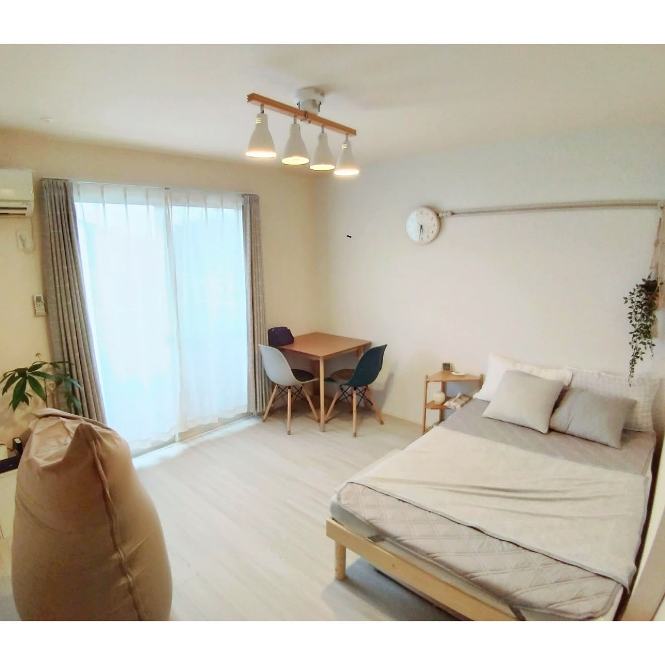 部屋全体/シンプルライフ/賃貸インテリア/シンプルに暮らしたい/一人暮らし&hellip;などのインテリア実例 20210715 2336