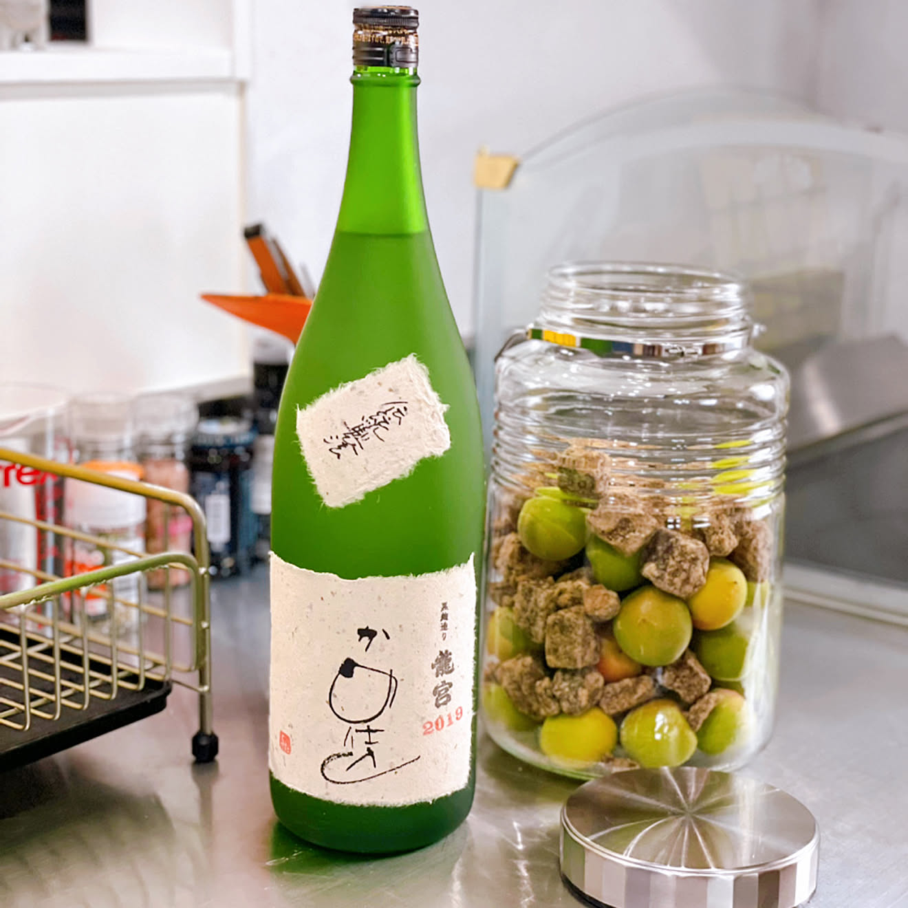梅酒の瓶/アデリア/自家製果実酒/自家製梅酒/フルーツ酒...などのインテリア実例 20210603 132712 | RoomClip(ルームクリップ) 梅酒の瓶/アデリア/自家製果実酒/自家製梅酒/フルーツ酒...などのインテリア実例 20210603 132712 | RoomClip(ルームクリップ)