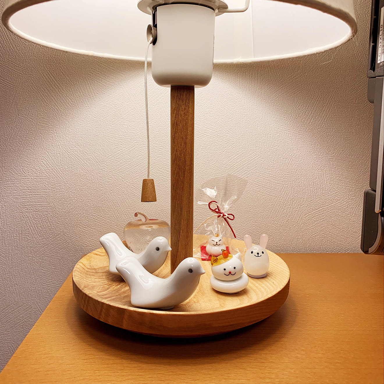 棚/ガラス細工/無印良品/マンションのインテリア実例 20181026 200653 ｜ RoomClip（ルームクリップ）