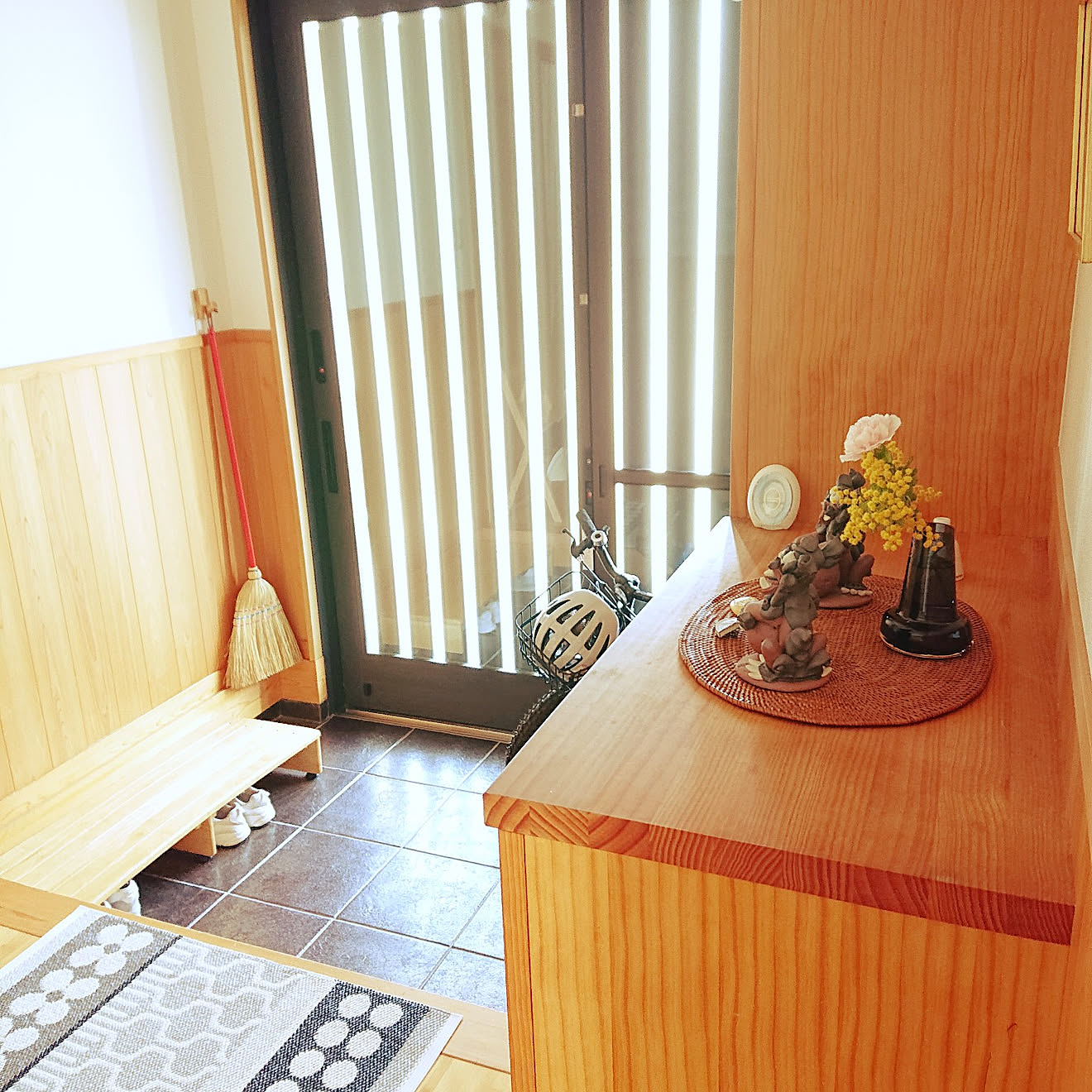 玄関/入り口/ルームフレグランス/玄関飾り/香りのある暮らし/ファブリーズ玄関用&hellip;などのインテリア実例 20210311 12