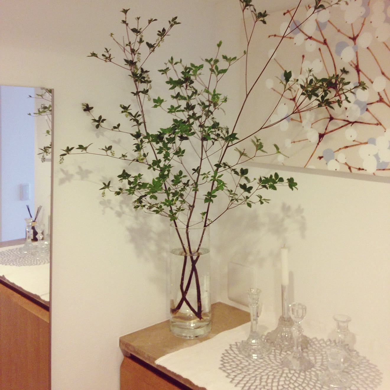 玄関/入り口/ドウダンツツジ/観葉植物/ナチュラルのインテリア実例 20160608 170255 ｜ RoomClip（ルームクリップ）