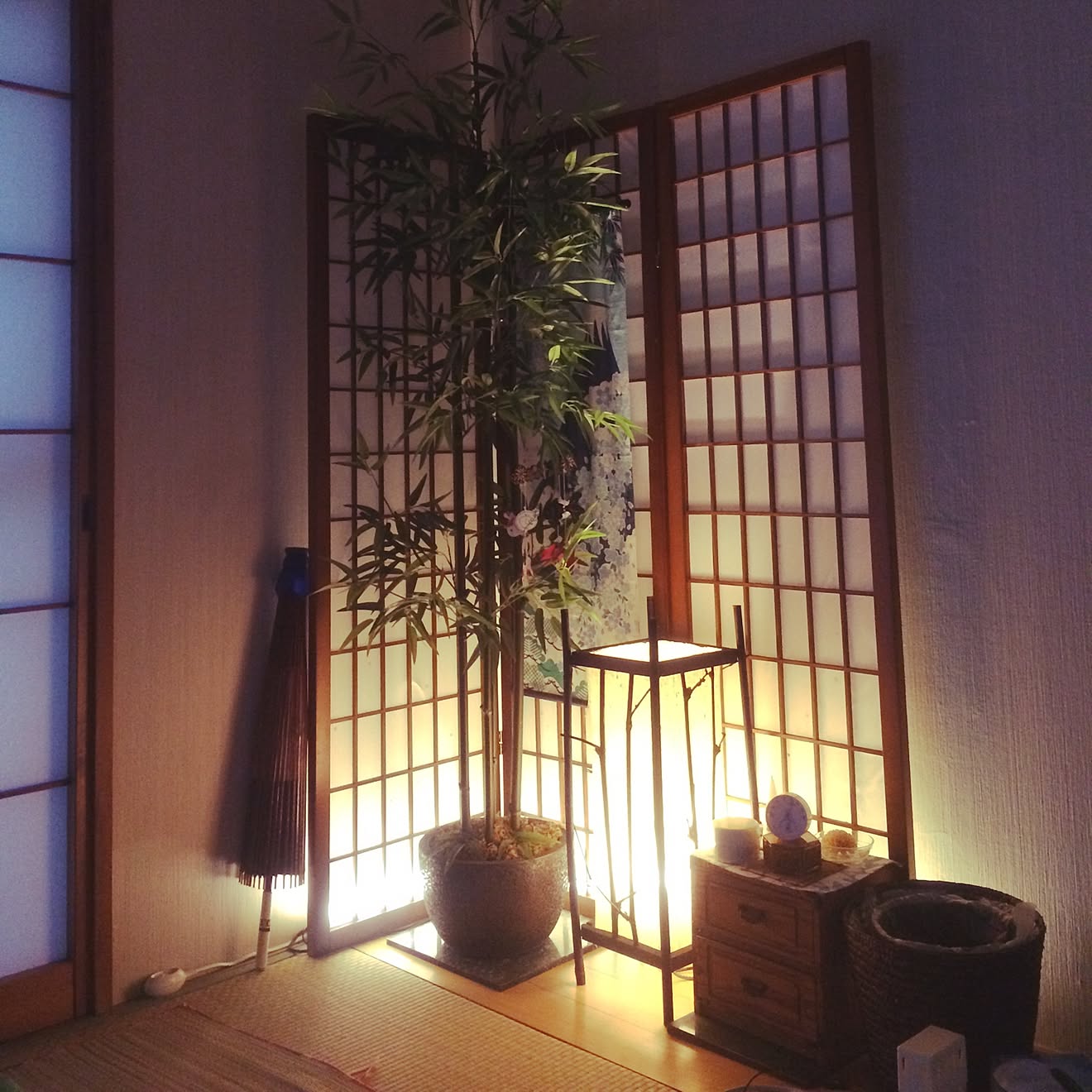 部屋全体/和風/ニトリ/お土産/雑貨のインテリア実例 20170523 180636 ｜ RoomClip（ルームクリップ）