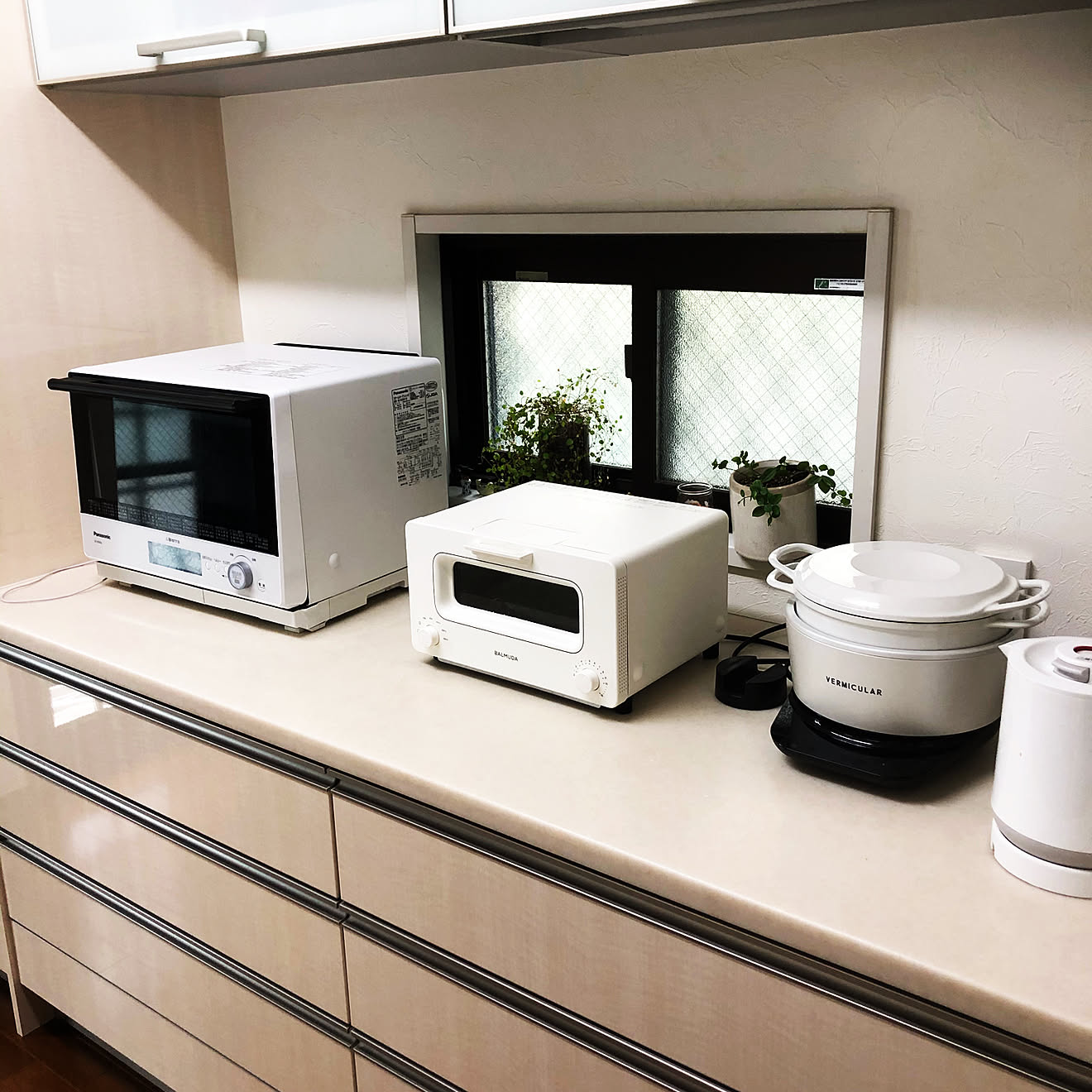 戦力！/白限定/家電は妥協しない！/Bistro NEBS806/バルミューダ トースター&hellip;などのインテリア実例 202010