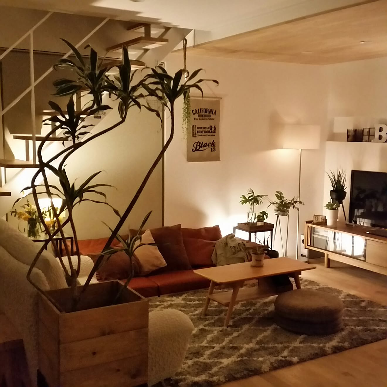 部屋全体/シンプル/IKEA/natural/シンプルインテリア&hellip;などのインテリア実例 20170409 000507