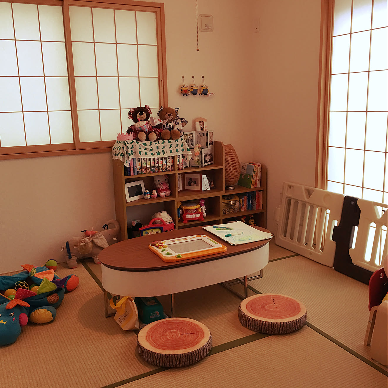 リビング/子供部屋女の子/ミニオン/和室/赤ちゃんのいる部屋&hellip;などのインテリア実例 20180926 114836