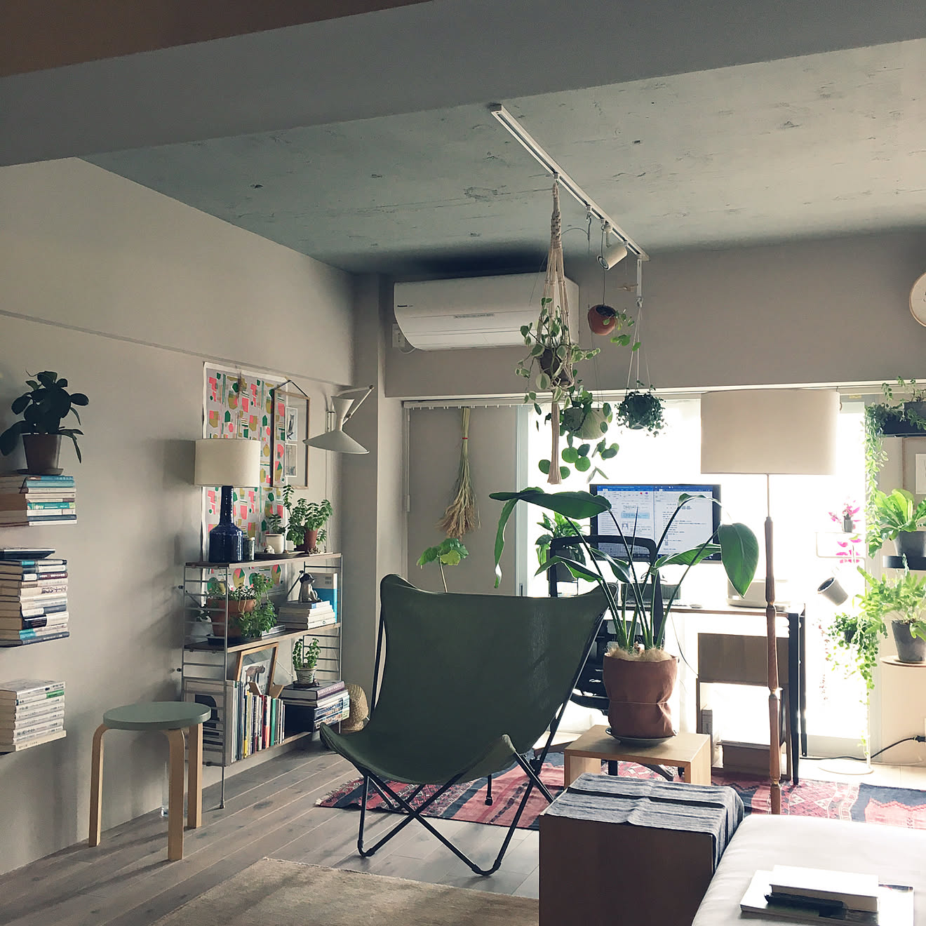 リノベーション/観葉植物/アンティーク/一人暮らし/本棚&hellip;などのインテリア実例 20210402 113840