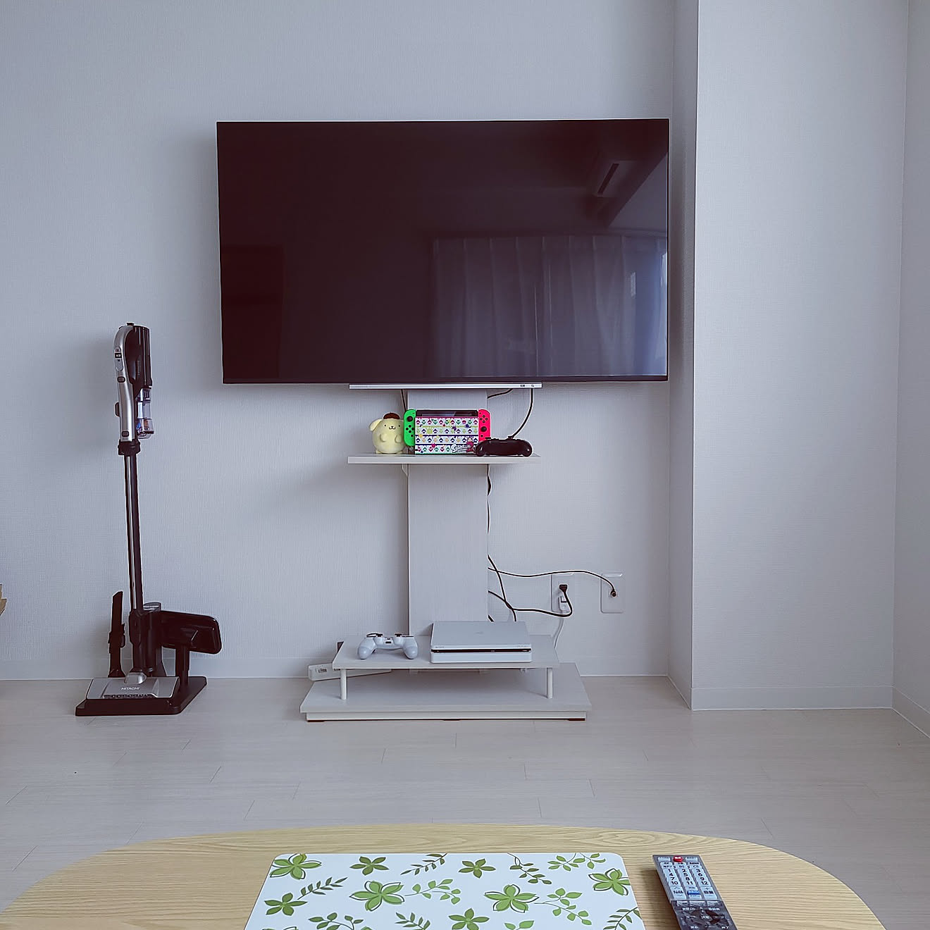 リビング/アイリスオーヤマ/テレビスタンド/12畳LDK/賃貸...などのインテリア実例 20210506 113616