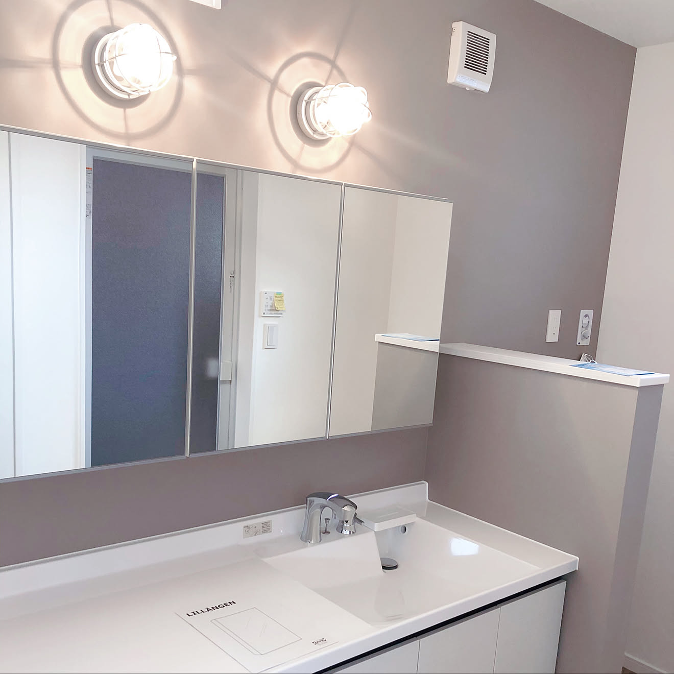 マリンランプ/オーデリック 照明/ルミシス洗面台/IKEA/バス/トイレのインテリア実例 20191217 212541 ｜ RoomClip（ルームクリップ）