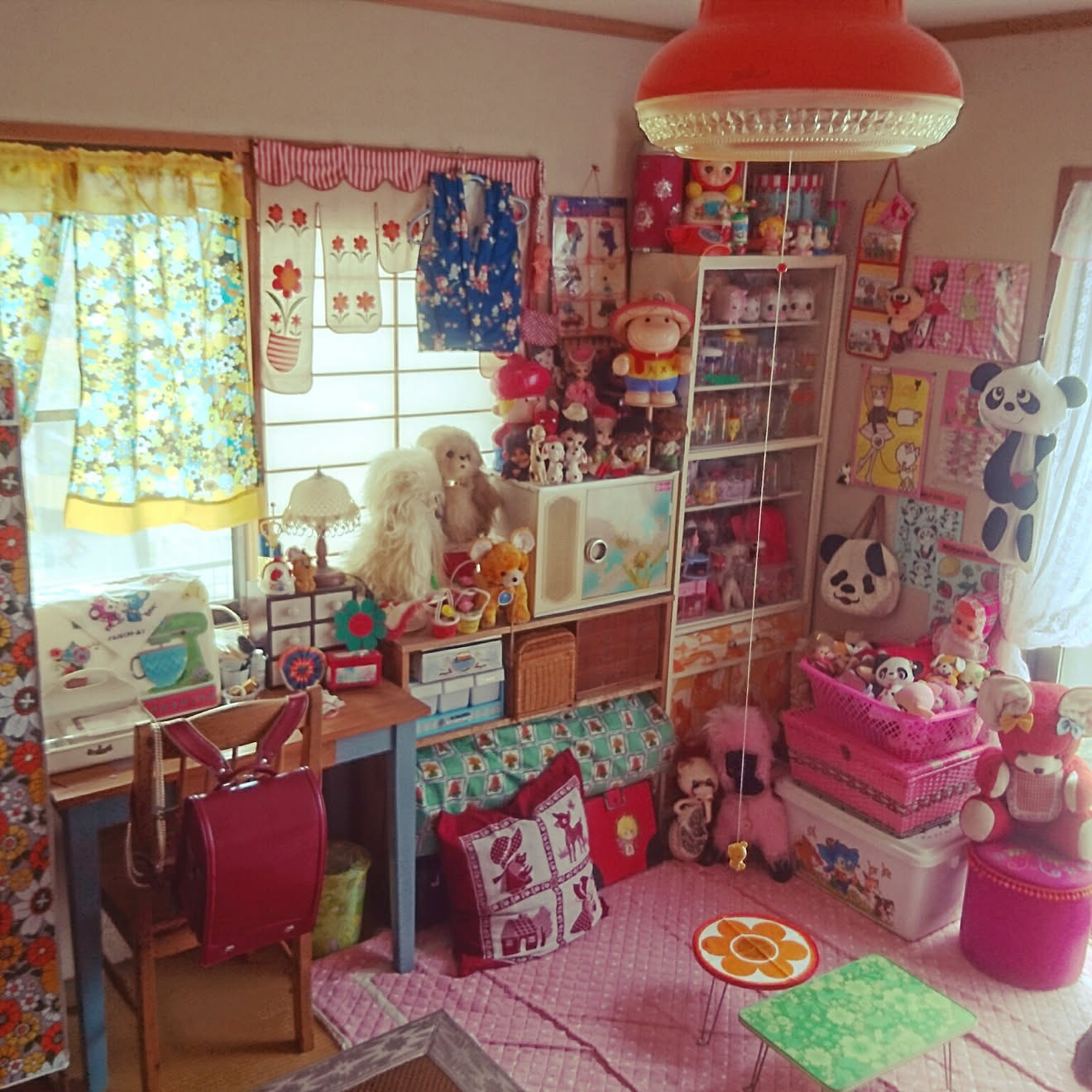 部屋全体/レトロ部屋/昭和レトロ/少女部屋/女の子部屋&hellip;などのインテリア実例 20180130 201531