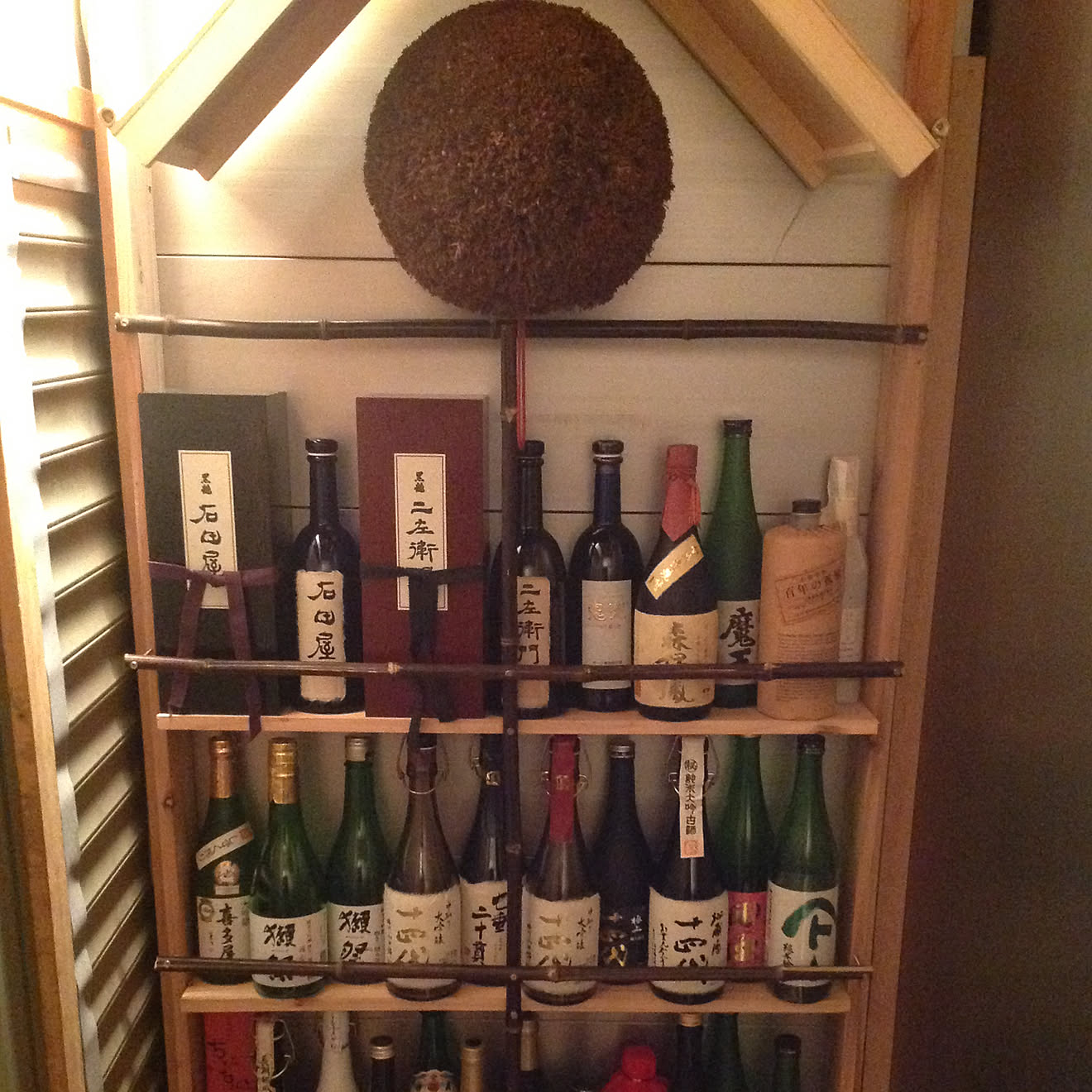 棚/杉玉/日本酒/趣味部屋/いいねとフォローありがとうございます&hellip;などのインテリア実例 20180617 164047