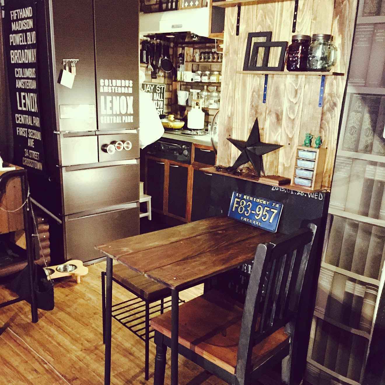 キッチン/DIY/手作り/リメイク/賃貸&hellip;などのインテリア実例 20150205 014117 ｜ RoomClip（ルームクリップ）