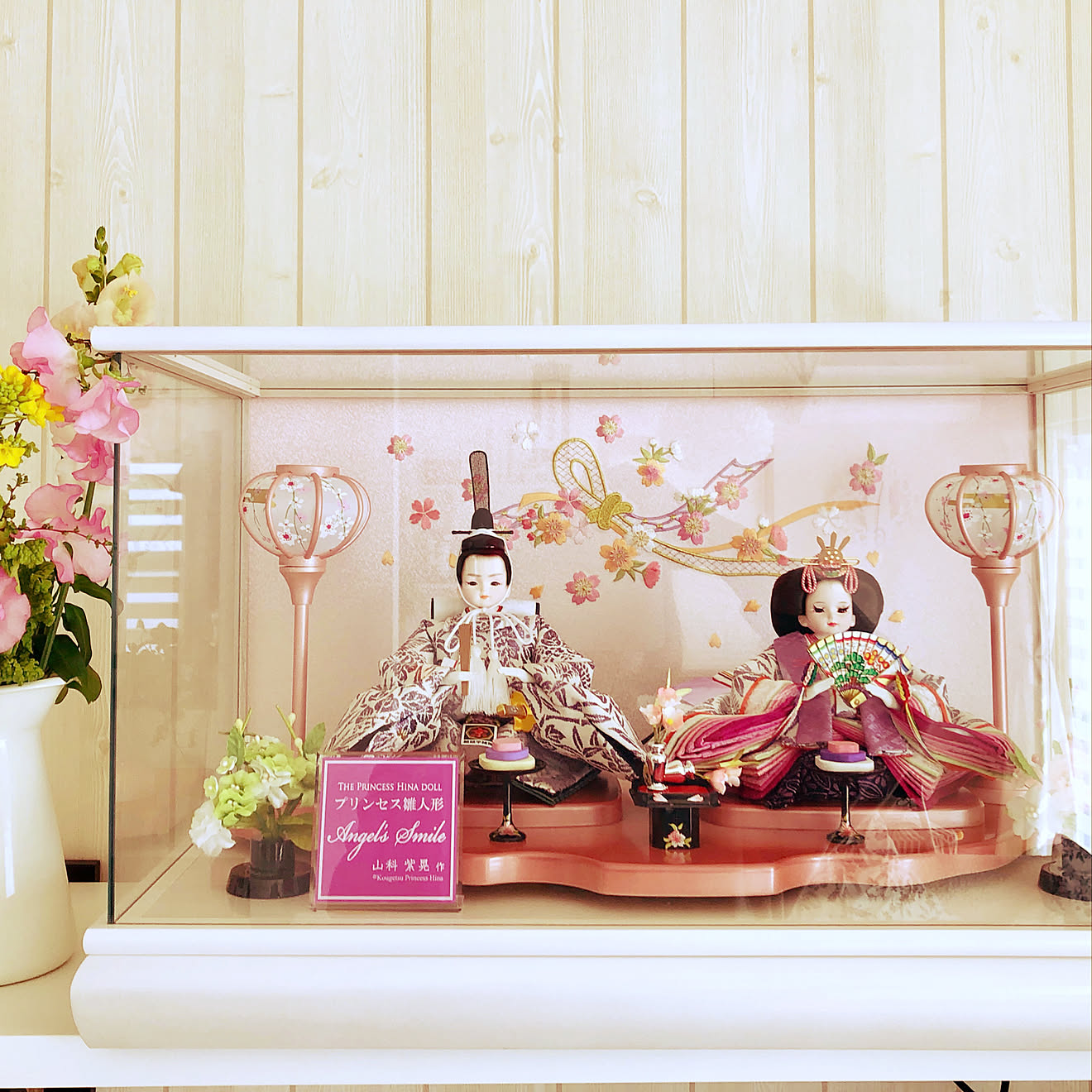 棚/ひな祭り/IKEA/プリンセス雛人形のインテリア実例 20190216 023326 ｜ RoomClip（ルームクリップ）