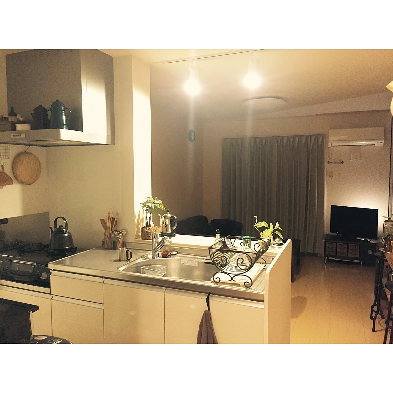 部屋全体/2LDK/2LDK賃貸アパート/賃貸でも諦めない！/賃貸でも楽しく♪&hellip;などのインテリア実例 20160908 2242
