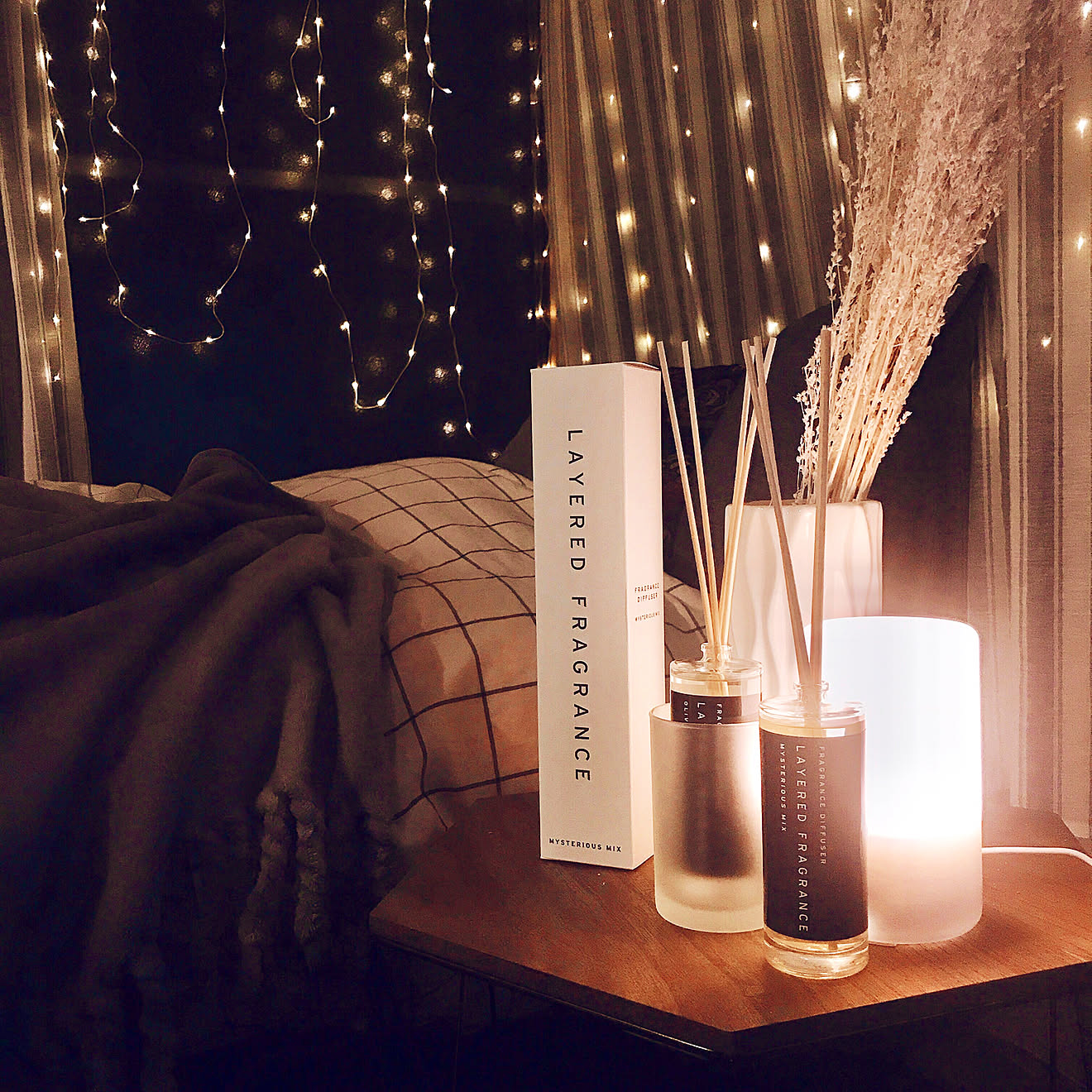 LAYERED FRAGRANCE/レイヤードフレグランス/一人暮らし/ベッドサイド/賃貸&hellip;などのインテリア実例 20190530
