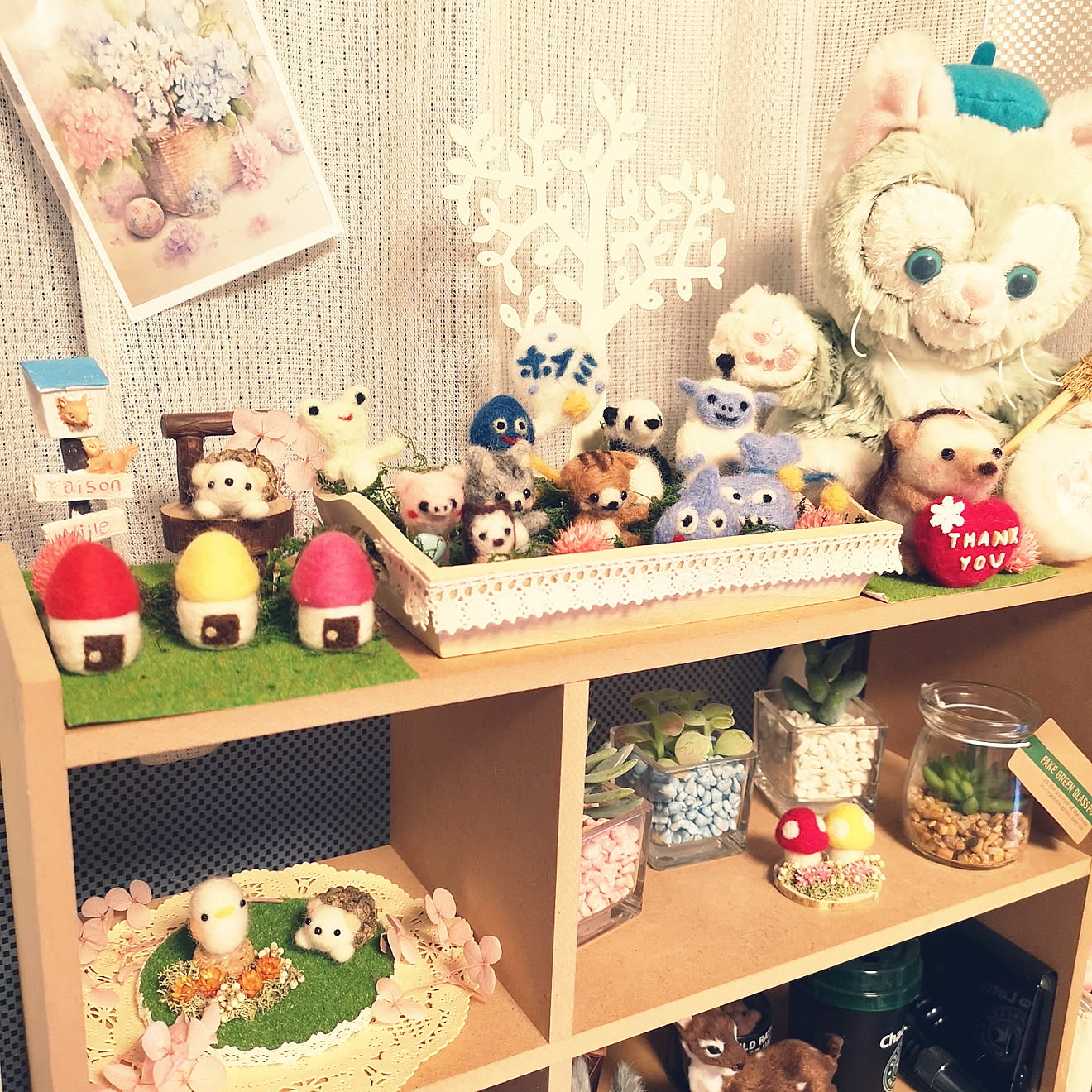 部屋全体/ハンドメイド/羊毛フェルト/ハマってます♡/ドラクエシリーズ&hellip;などのインテリア実例 20190303 234120